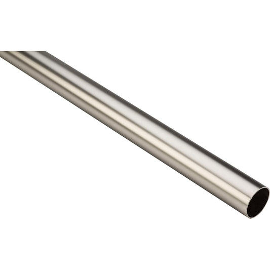 BB8603 6' Closet Rod 1.2mm Thick - Satin Nickel