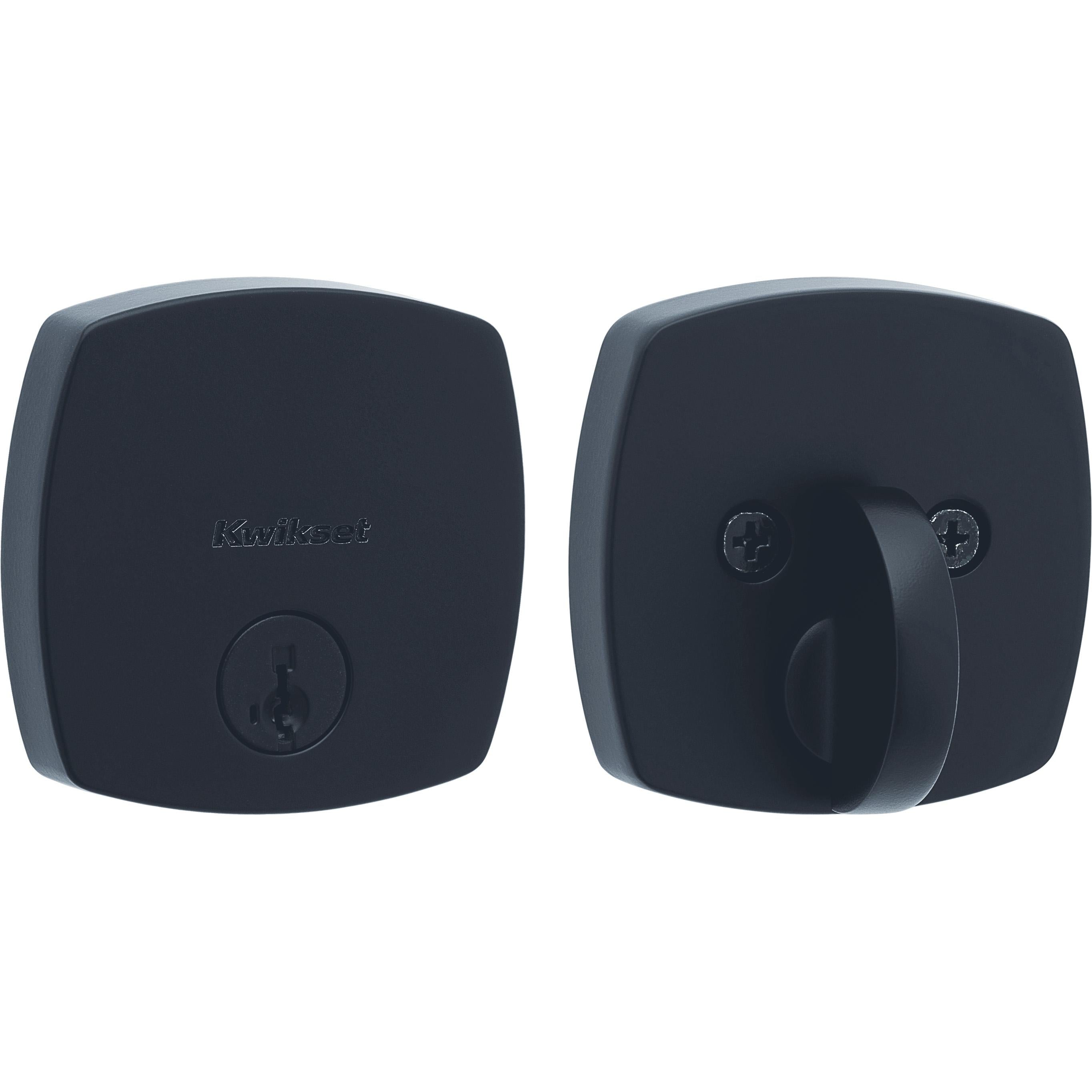 258 MDT 514 SMT 6AL STRKP K3 Midtown 1-Cyl Deadbolt - Matte Black