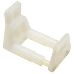 12PLBG Wall Mount Door Guide - White