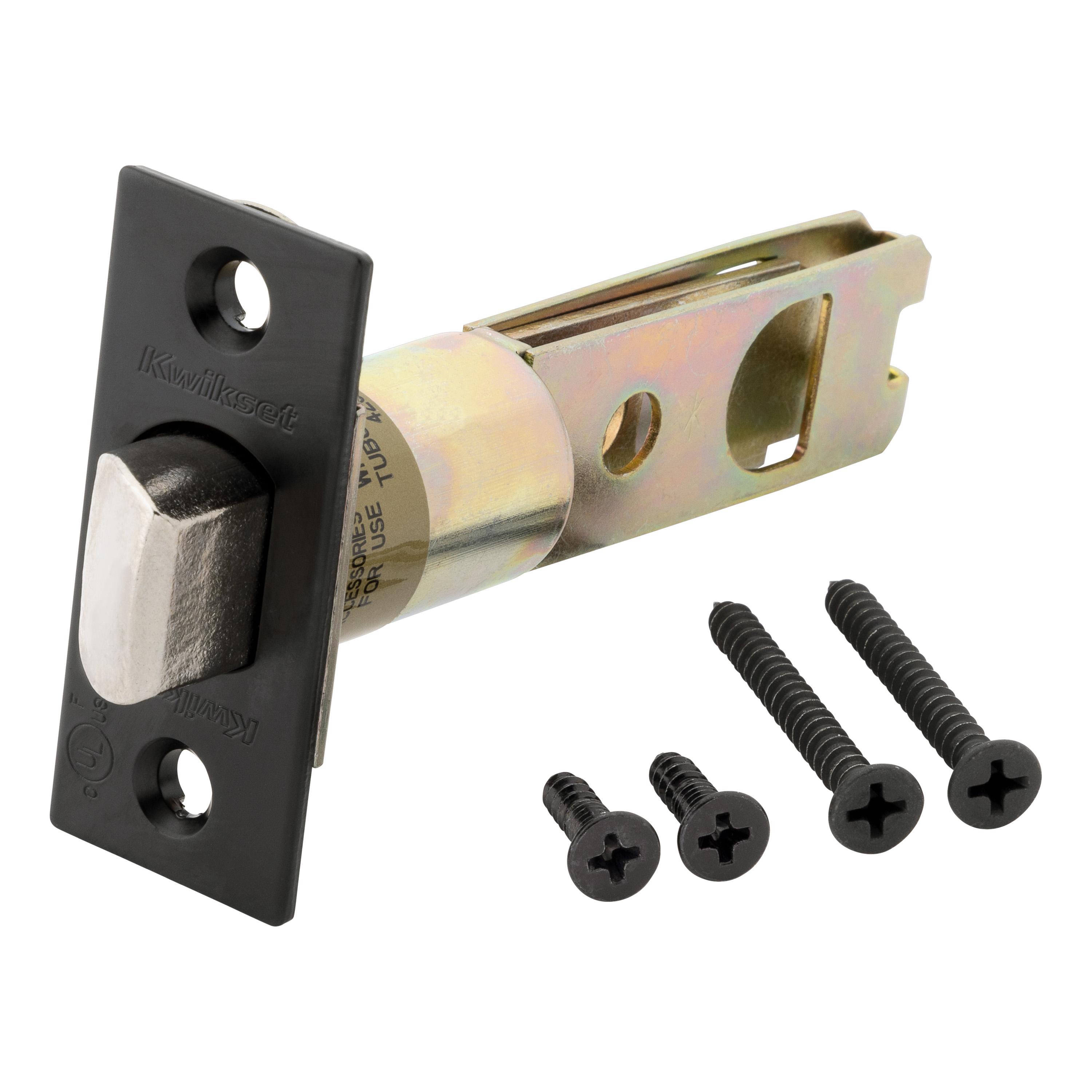 83754-003 2-3/4" SCL Vestibule Latch 3 Hour UL - Matte Black
