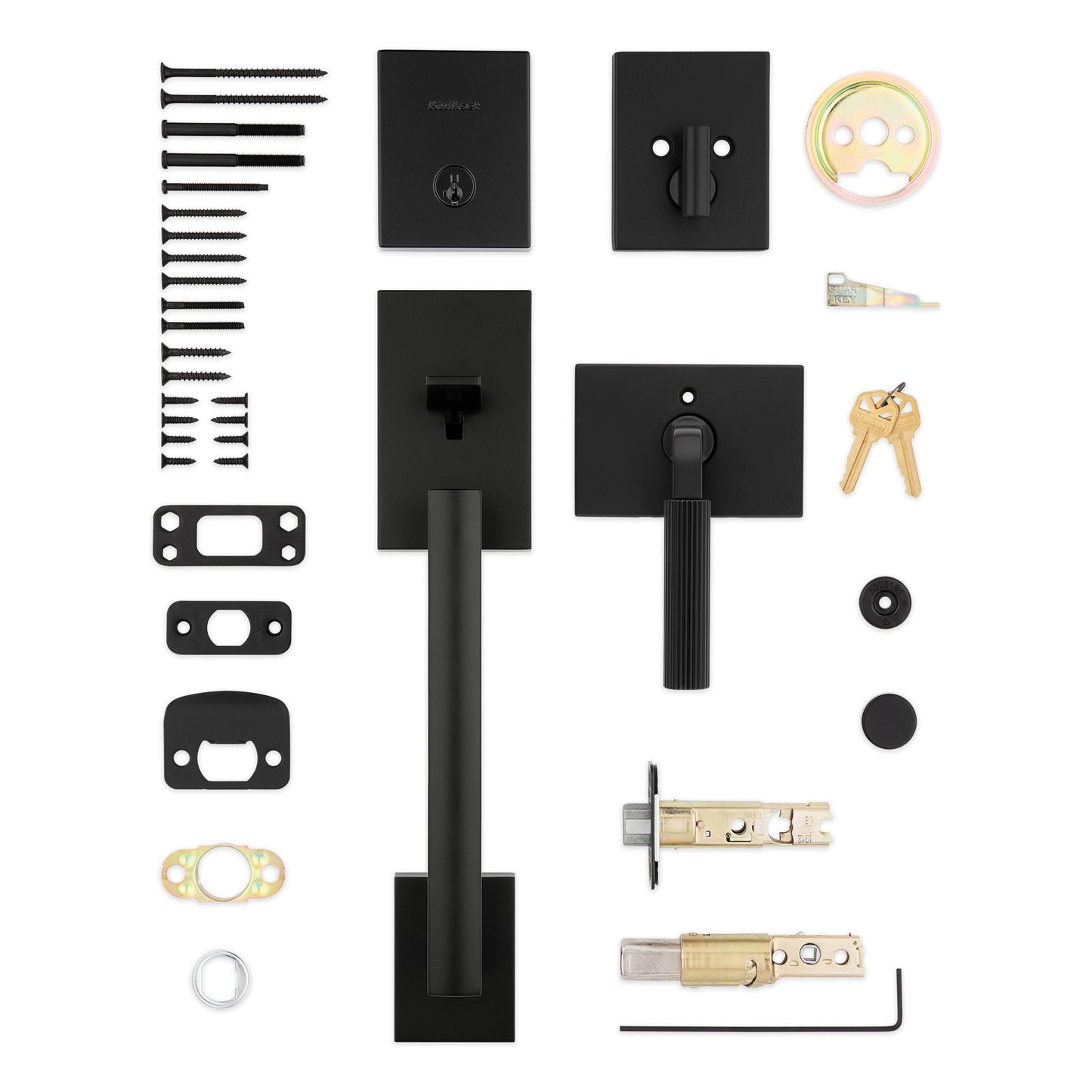 818SCEXMAL RCT 514 SMT CP San Clemente Handleset with Mirada - Matte Black