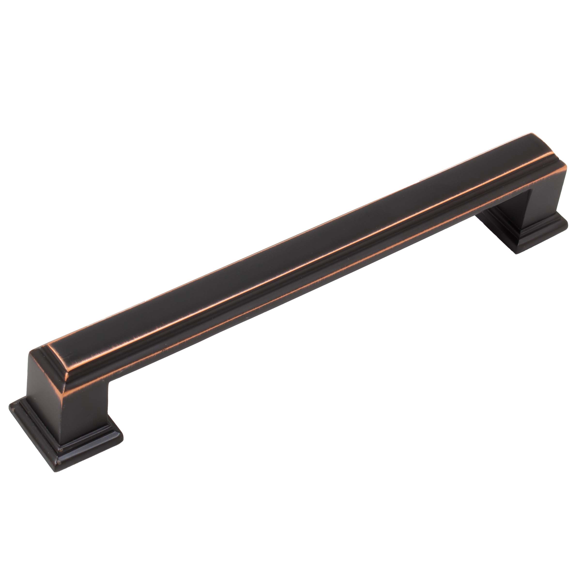 Stone Harbor Hardware Metropolis Cabinet Pull, 128 Millimeters, Vintage Bronze