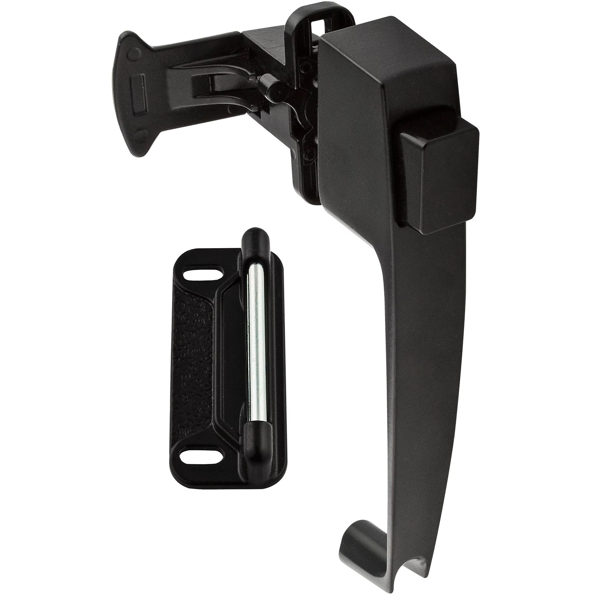 V1313 1-1/2" Pushbutton Latch - Black