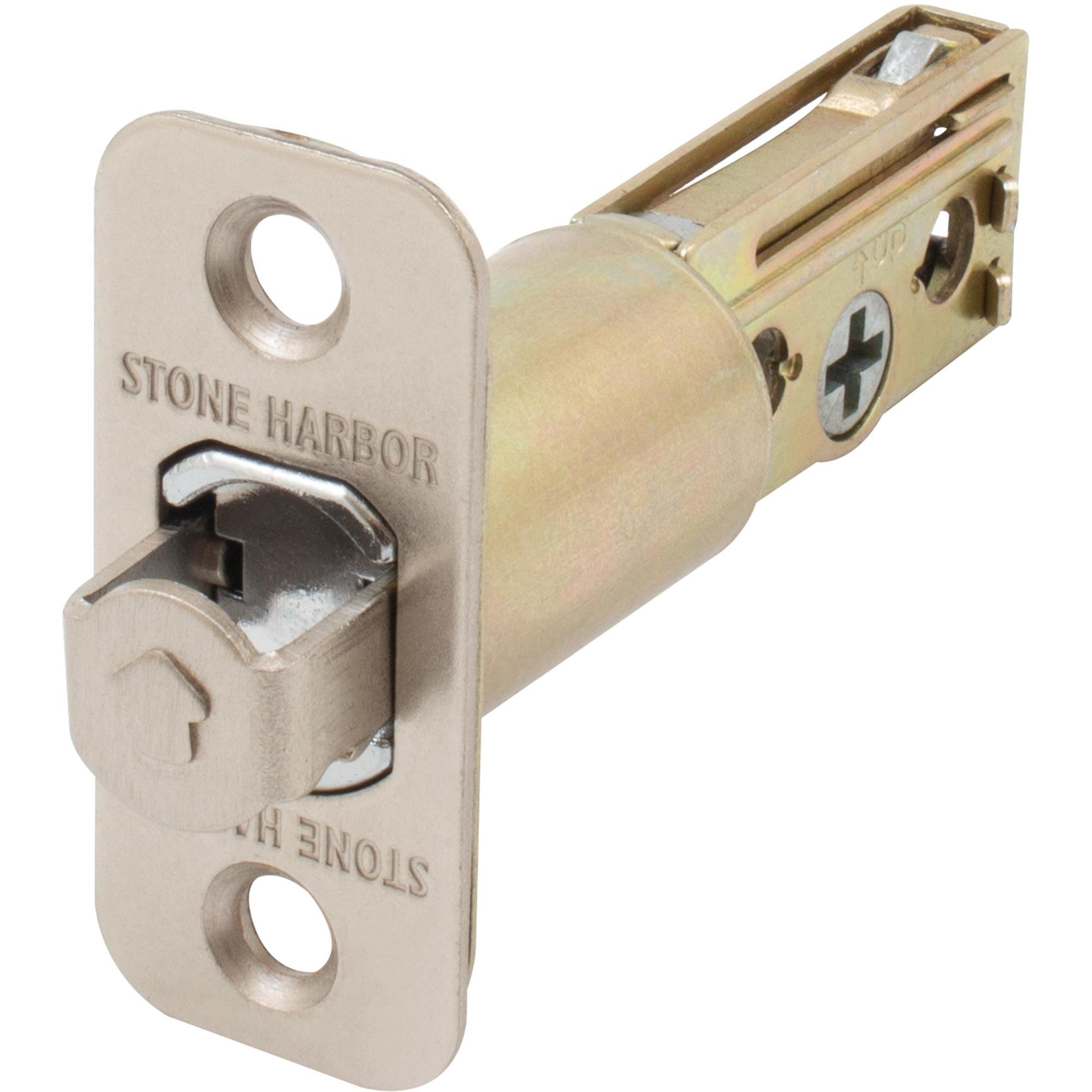 Latch for Round Pocket Door Locks, Privacy (Bed/Bath), 2-3/8 Inches