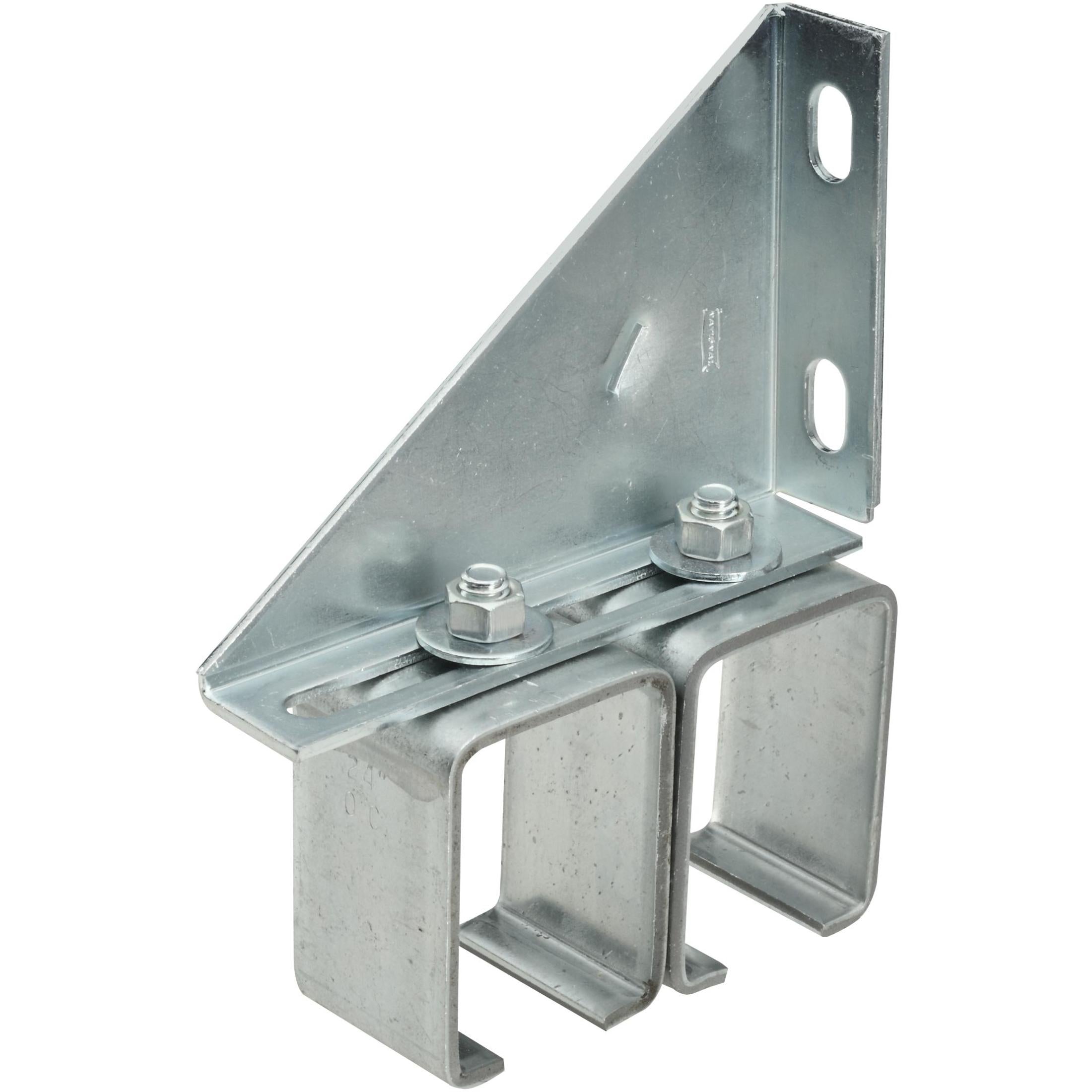 National Hardware - N104-786 DP51M2B Double Box Rail Bracket - Galvanized
