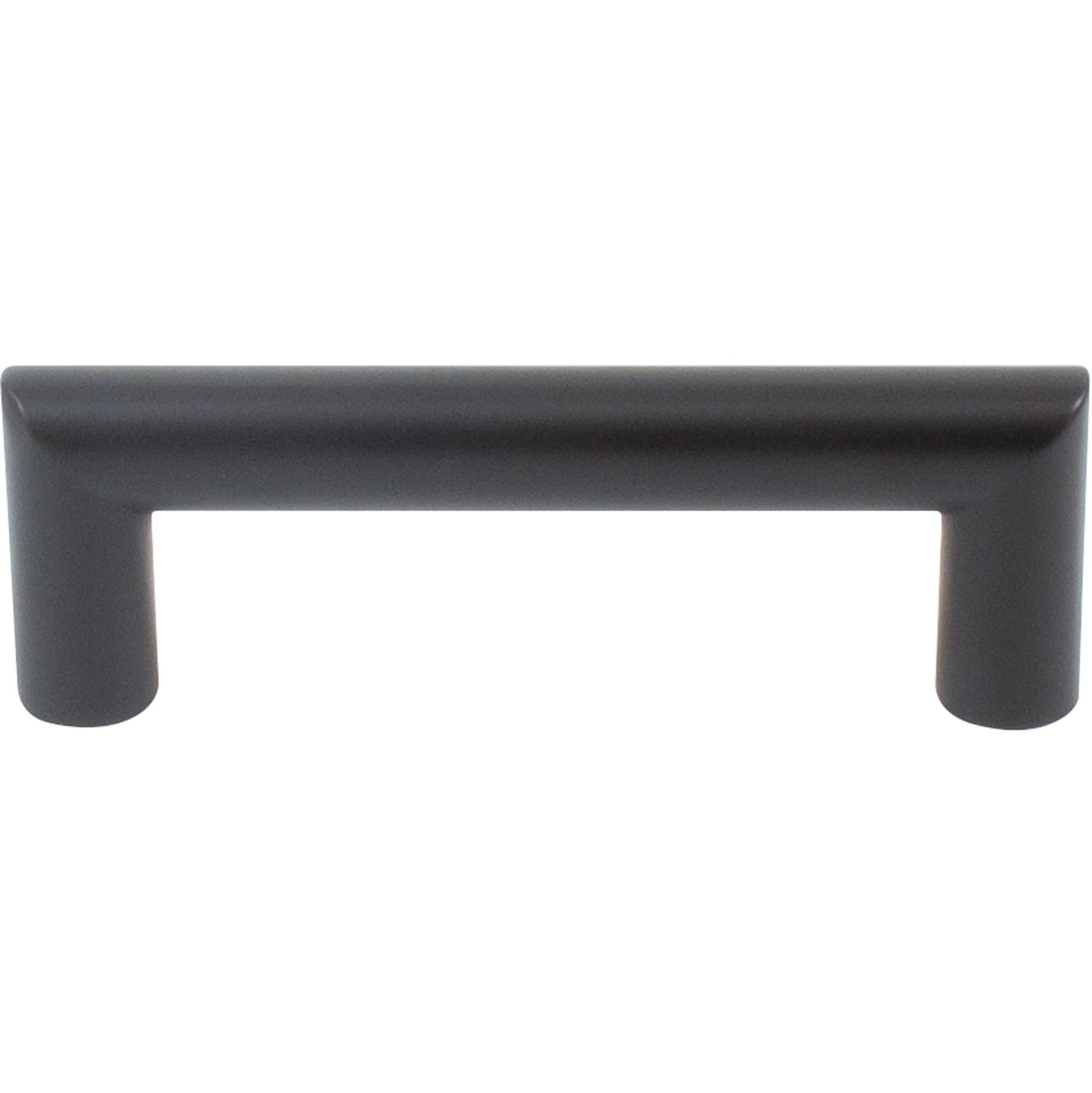 Stone Harbor Hardware Contemporary Round Cabinet Pull, 3 Inches, Zinc Base Material, Matte Black