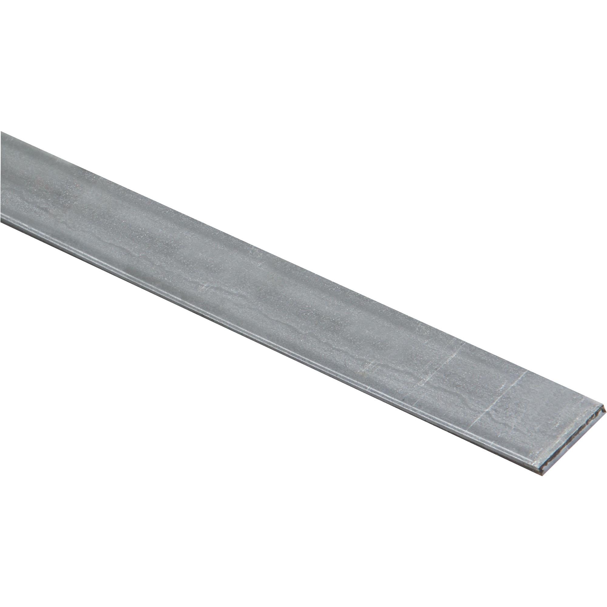 4015BC 3/4" x 36" Solid Flat 12 Gauge Steel - Galvanized
