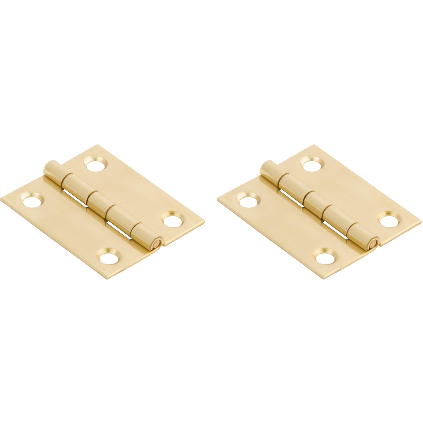 V1802 1-1/2" x 1-1/4" Hinge 2/pk - Polished Brass