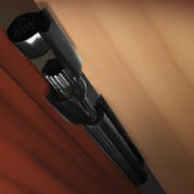 Door Saver II Hinge Stop - Matte Black
