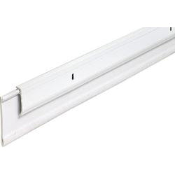 05769 - Aluminum and Vinyl Heavy-Duty Screw-On Door Sweep, 36 Inches, White