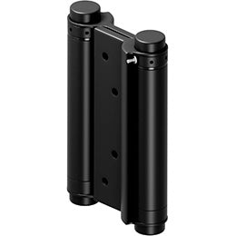 DASHS5U19 5" Double Action Saloon Hinge - Matte Black