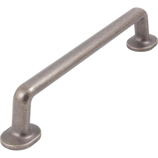 Stone Harbor Hardware Telluride Cabinet Pull, 6 Inches, Weathered Nickel