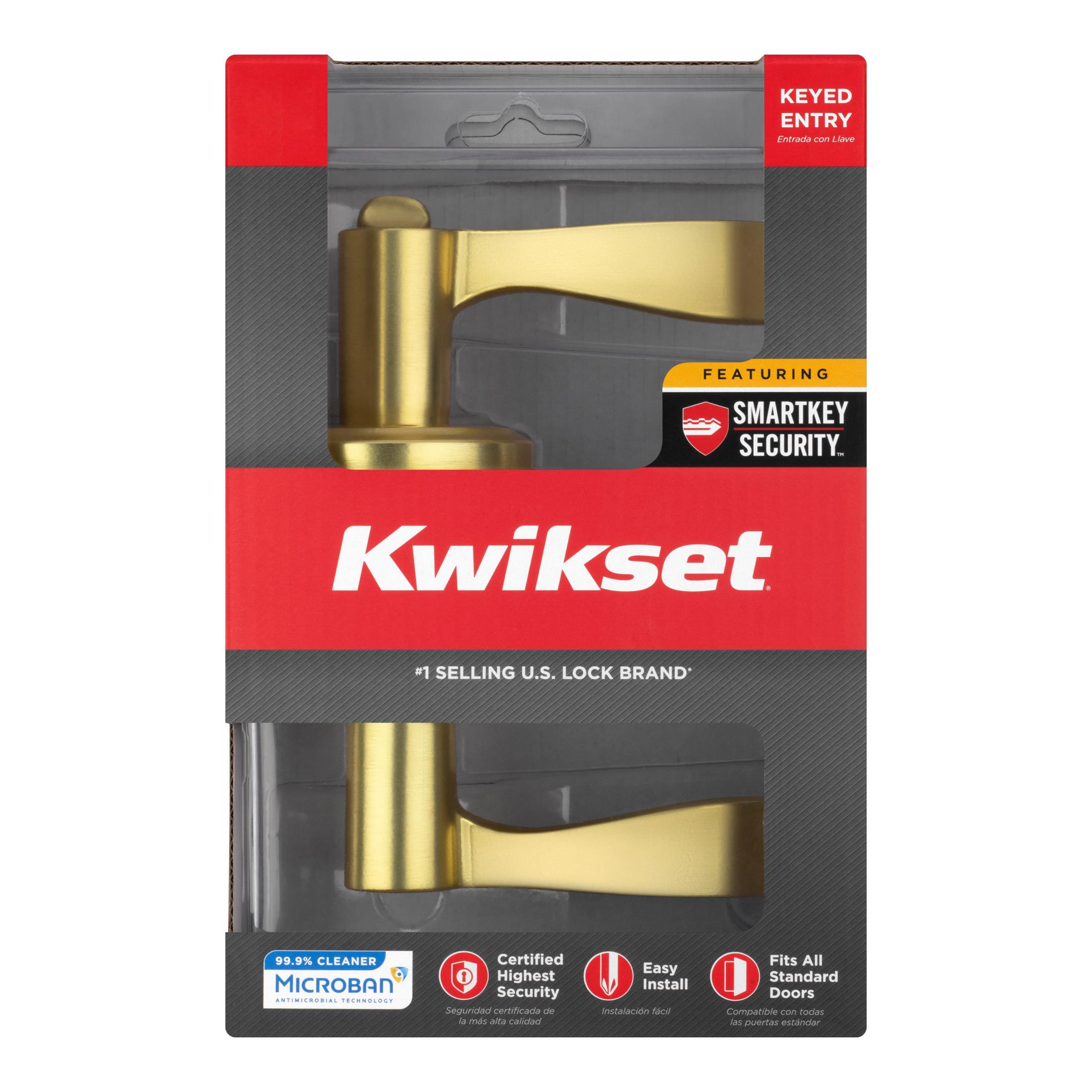 740SEL 4 SMT CP K4 Sedona Entry - Satin Brass