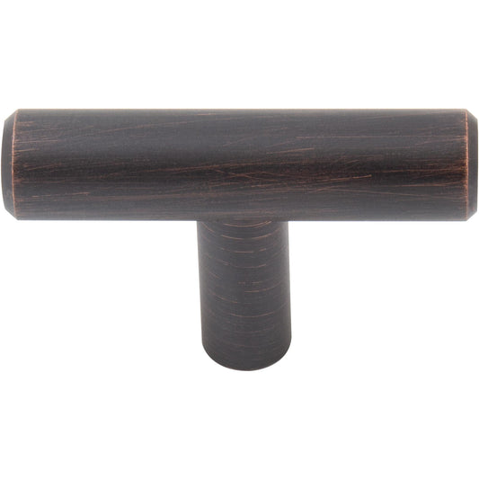 Stone Harbor Hardware Bar Cabinet Pull, 50mm Overall Length, Vintage Bronze