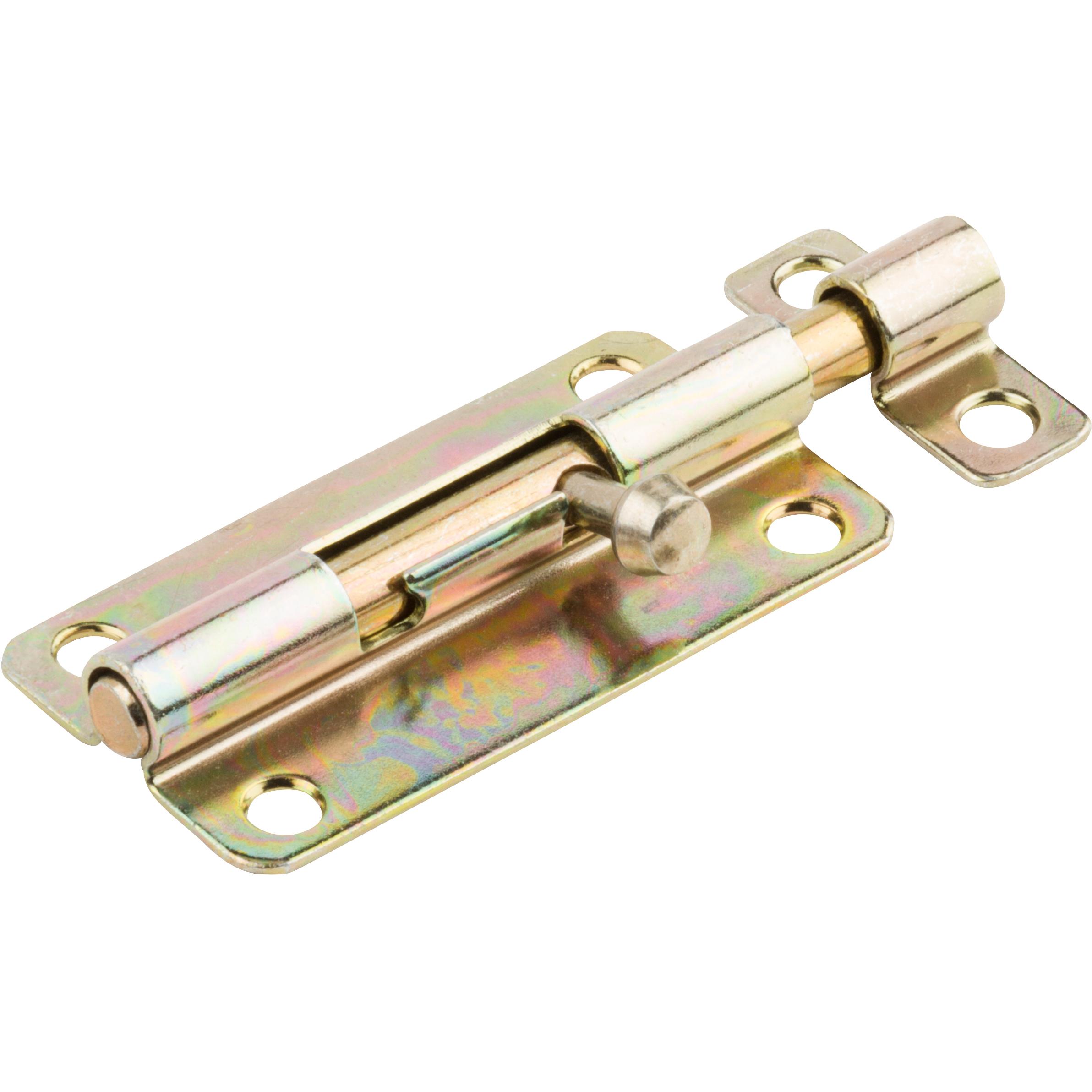 National Hardware - V834 4" Barrel Bolt - Polished Brass