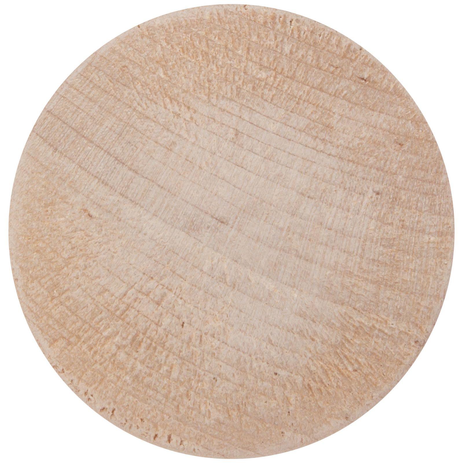 Stone Harbor Hardware Wood Cabinet Knob, 1-1/2 Inches, Birch Wood