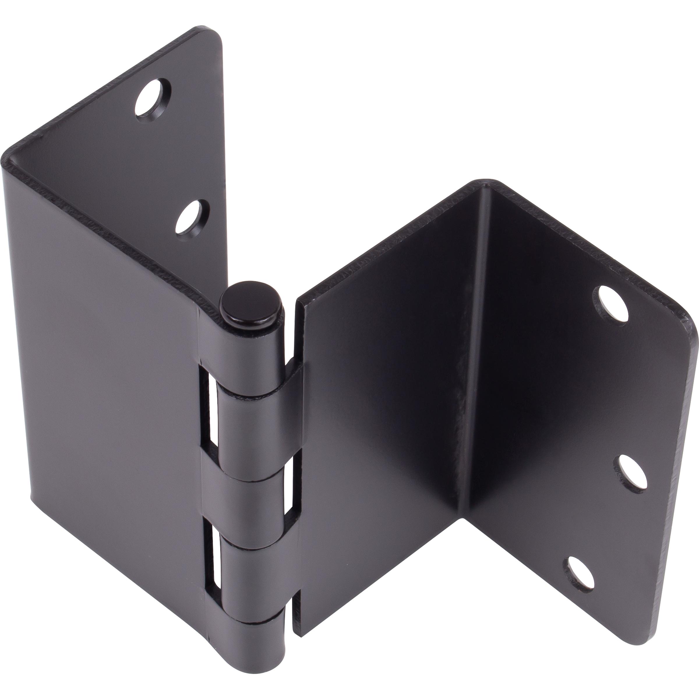 Swing Clear Offset Hinge, 3-1/2 Inches, 1/4" Radius Corner, Fits Doors 1-3/8" to 1-3/4" Thick, 2-Pack