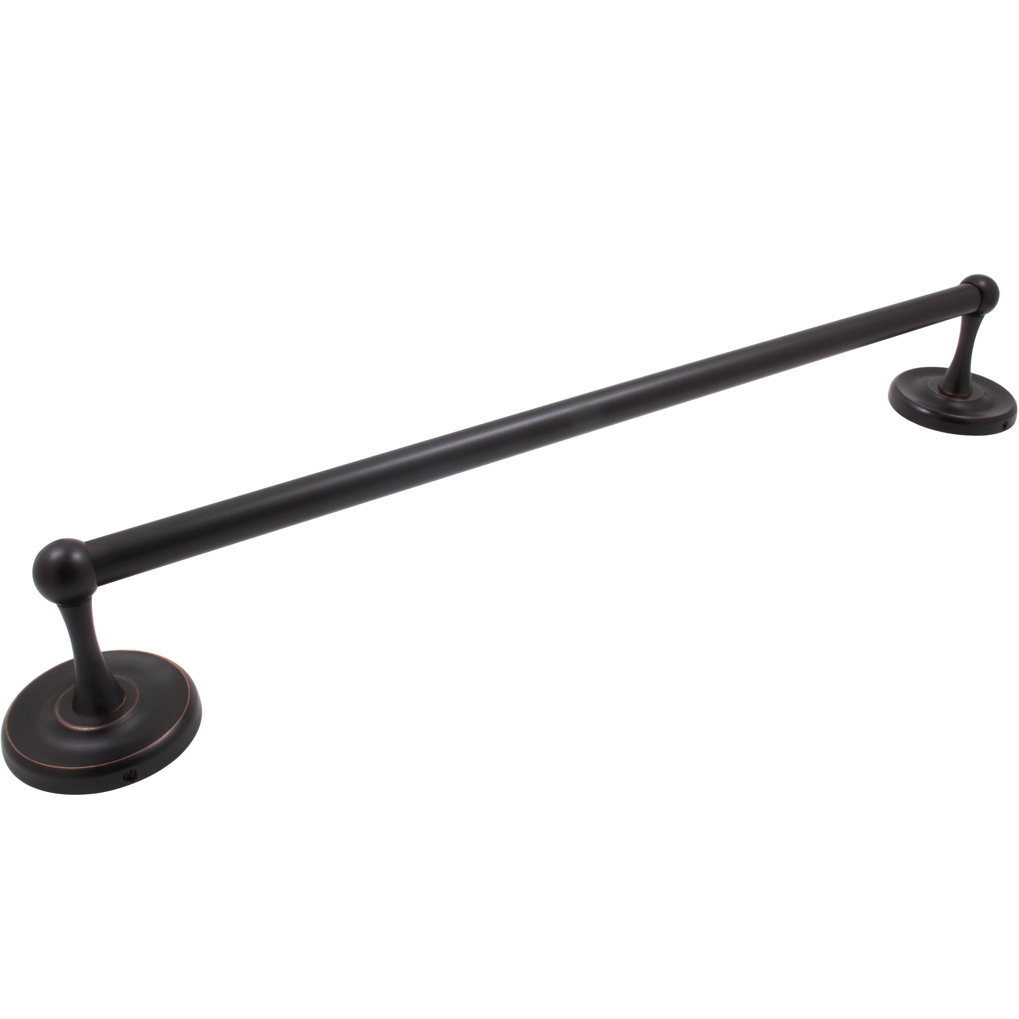 Portland 24" Towel Bar - Matte Black