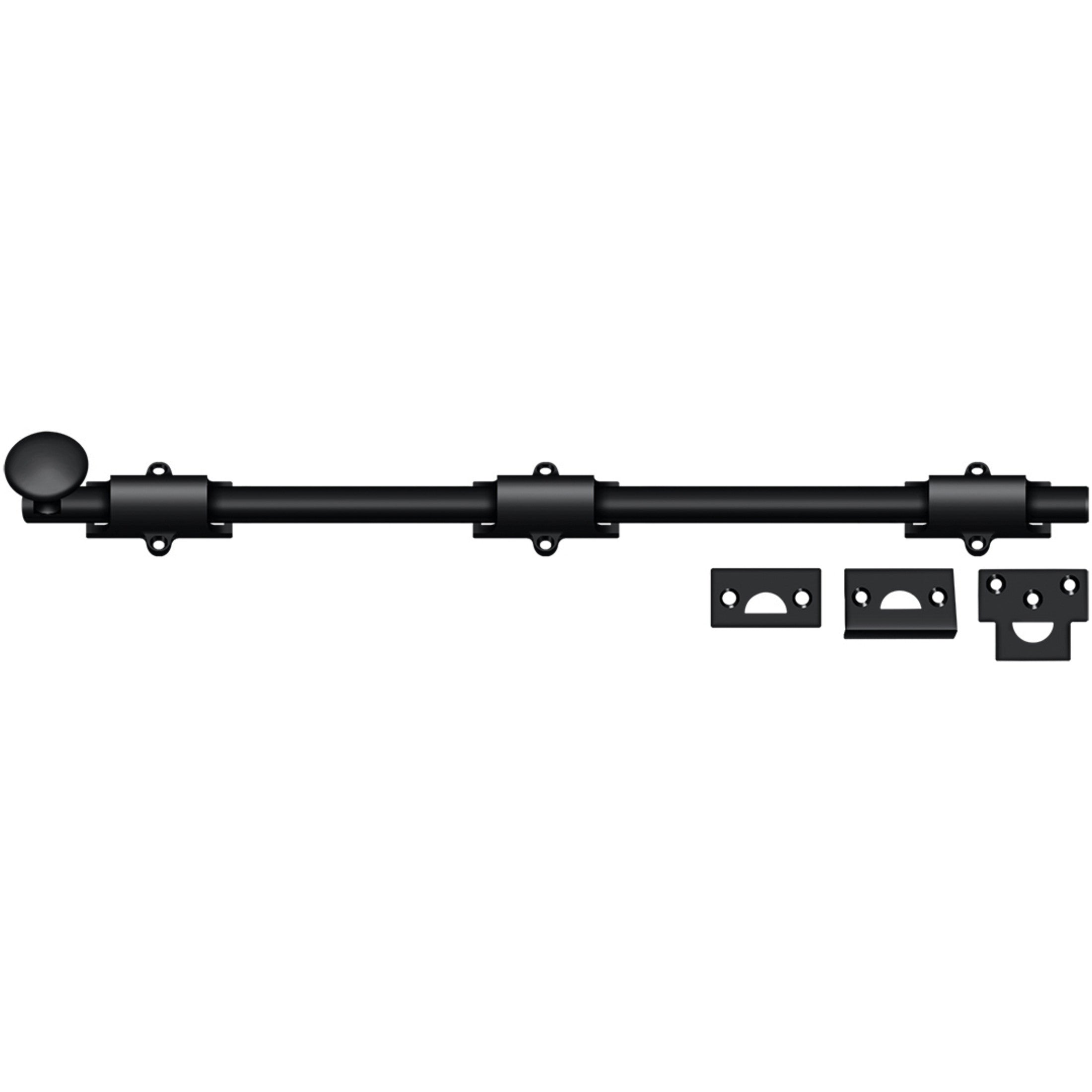 18SB19 18" Surface Bolt - Matte Black