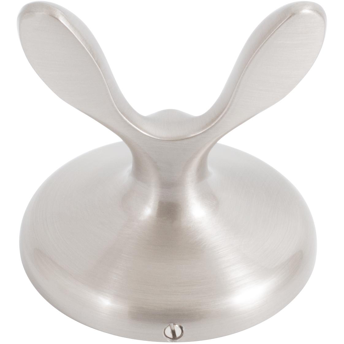 Stone Harbor Hardware Coastal Robe Hook, Satin Nickel