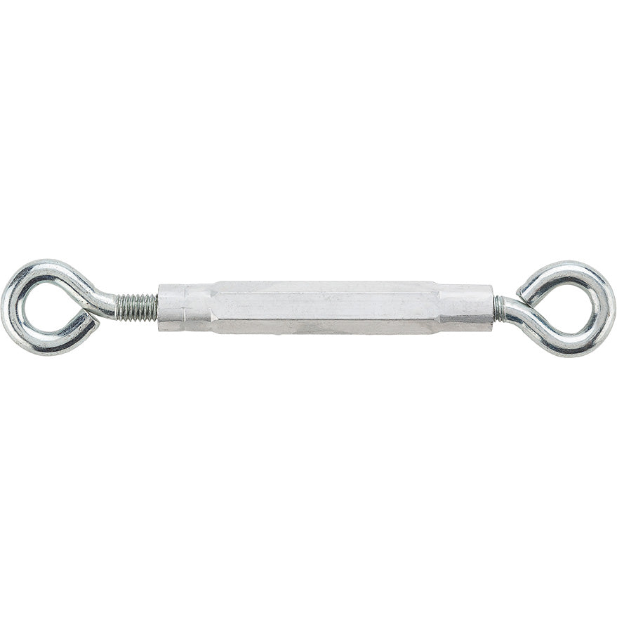 2170BC 3/8" x 10-1/2" Eye / Eye Turnbuckle - Zinc Plated
