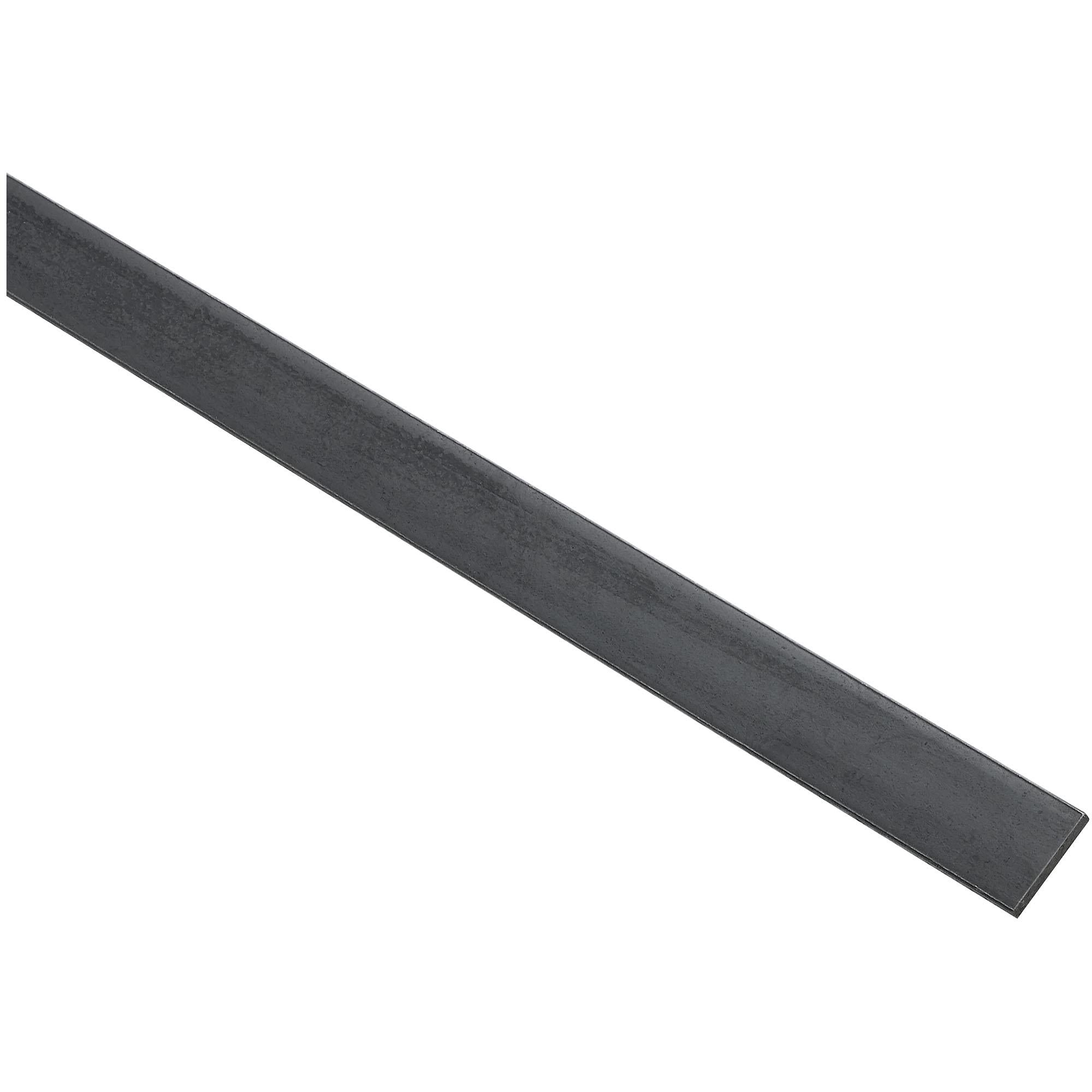 4063BC 1-1/4" x 48" Solid Flat 3/16" - Plain Steel