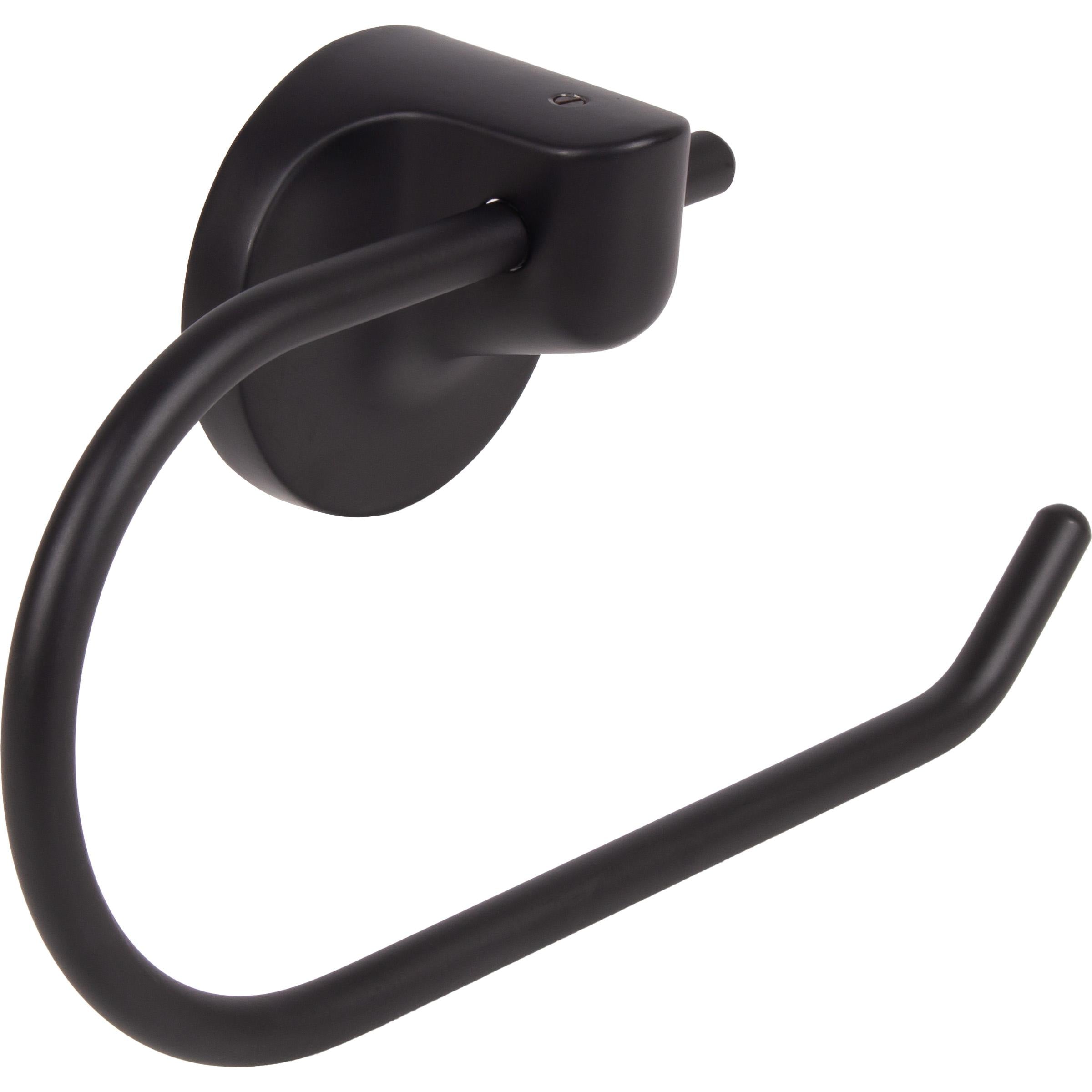 Harbor Mist Euro Paper Holder - Matte Black