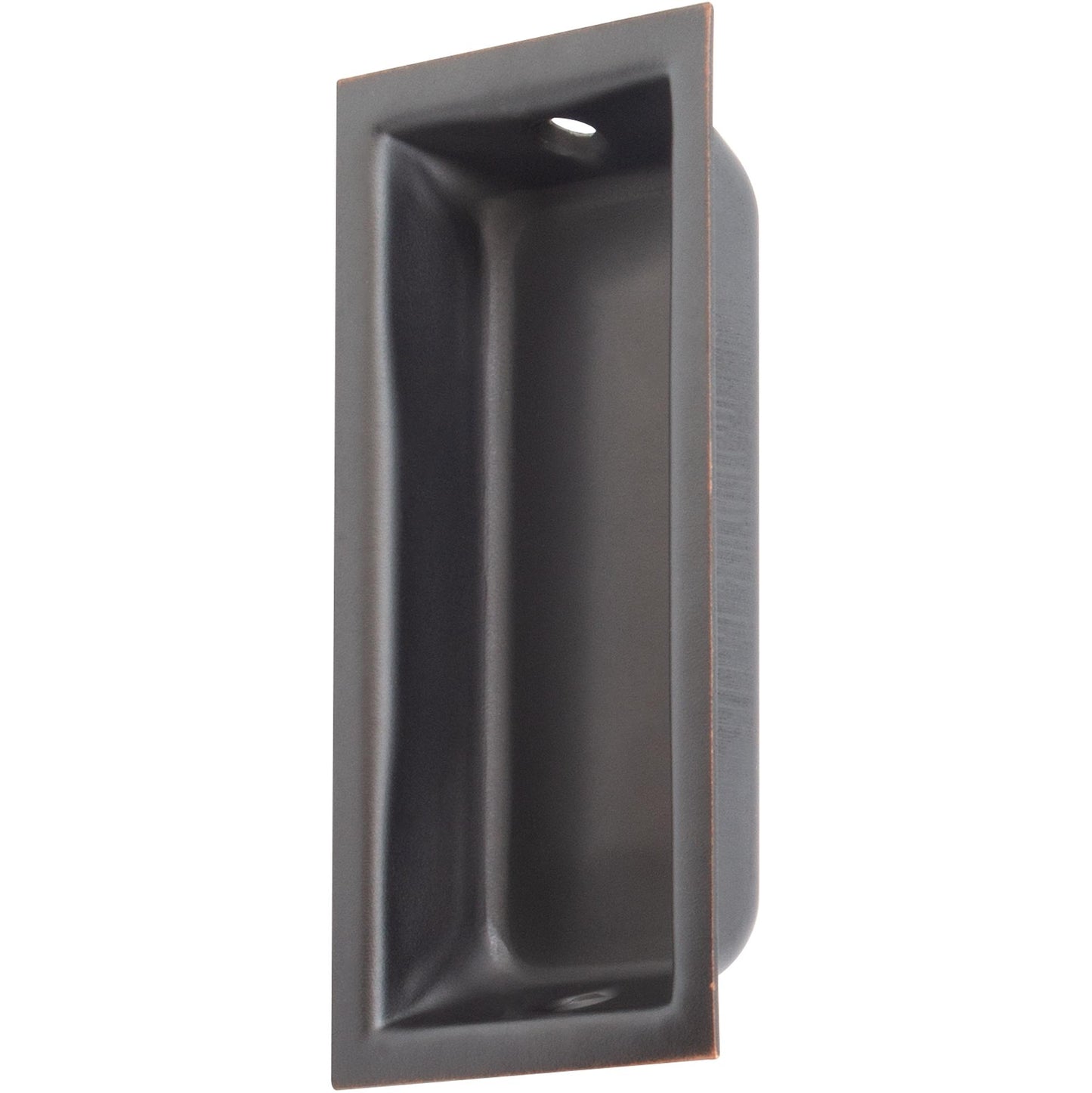 Stone Harbor Hardware Large Rectangular Flush Pull, 3-5/8" x 1-3/4" x 17/32", Vintage Bronze