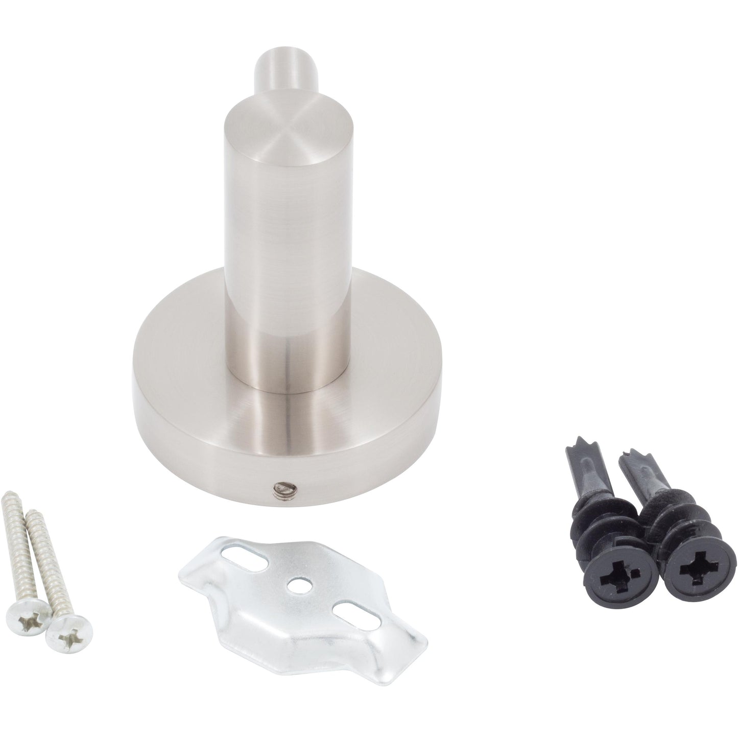 Stone Harbor Hardware Zurich Robe Hook, Satin Nickel