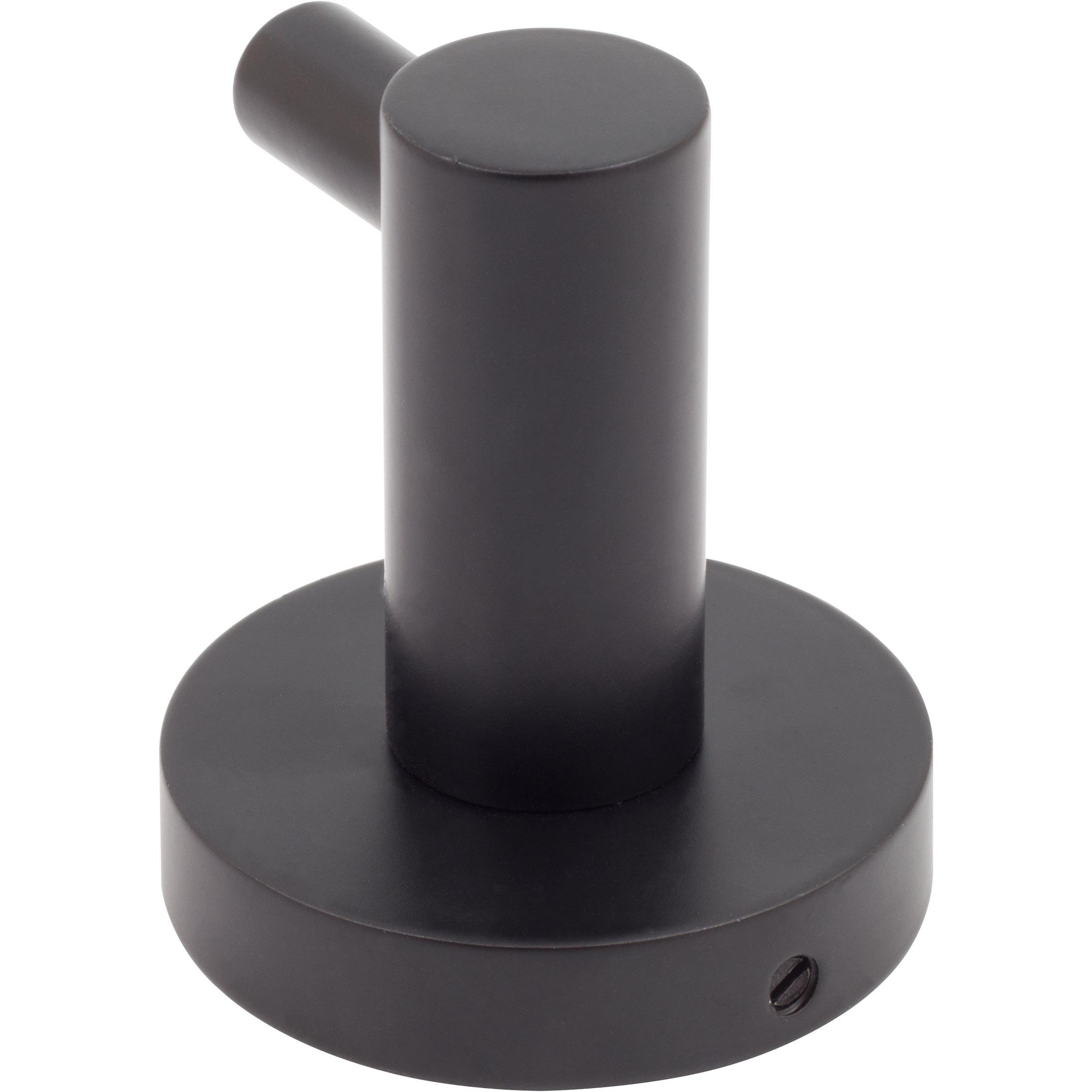 Stone Harbor Hardware Zurich Robe Hook, Matte Black