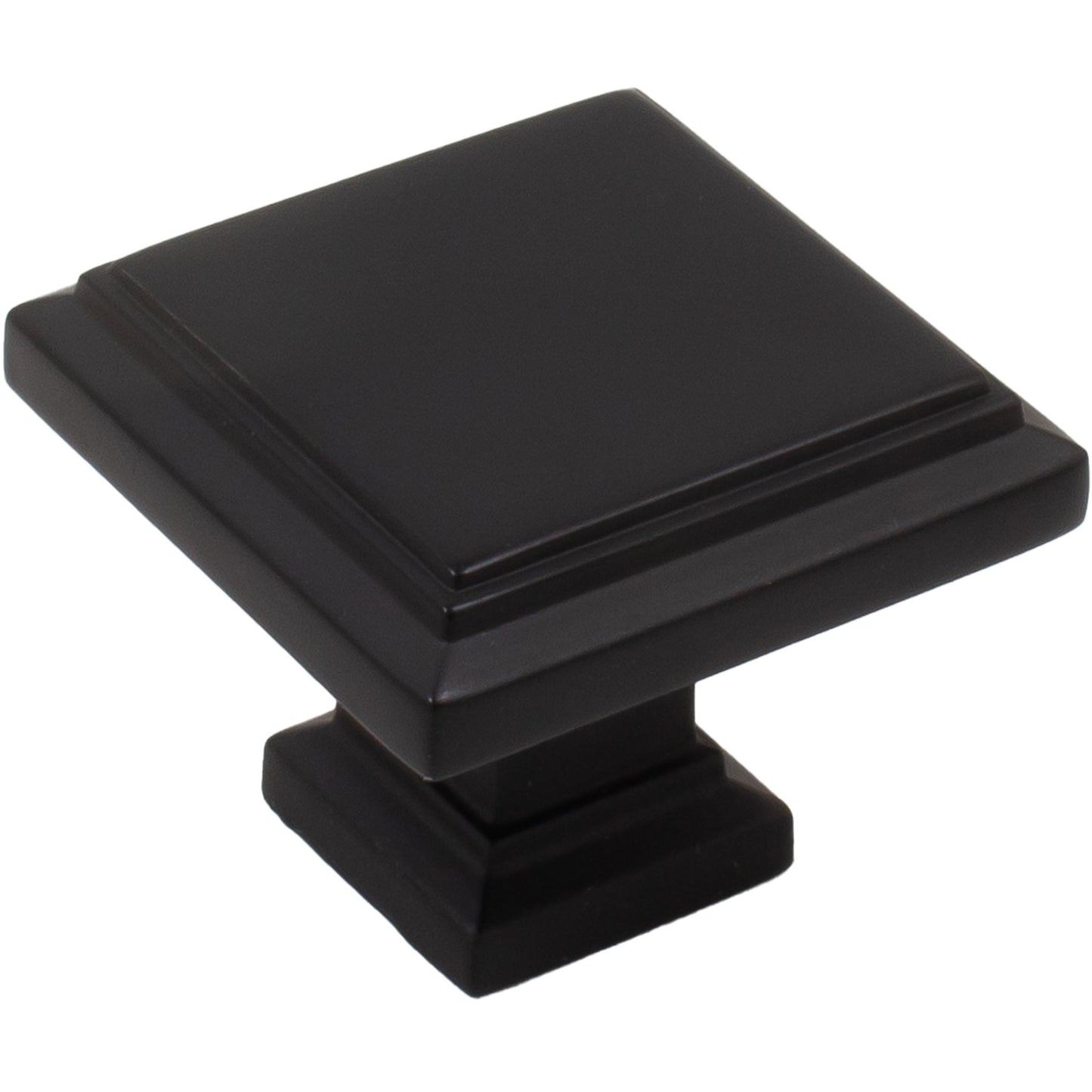 Stone Harbor Hardware Metropolis Cabinet Knob, Matte Black