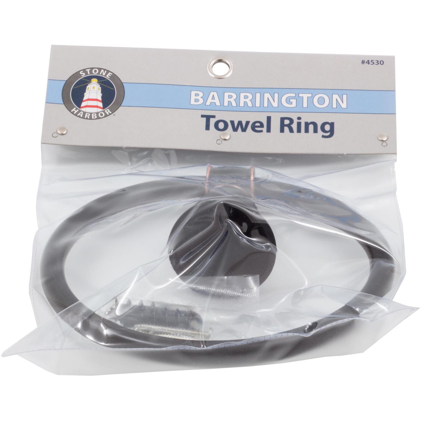 Stone Harbor Hardware Barrington Towel Ring, Vintage Bronze