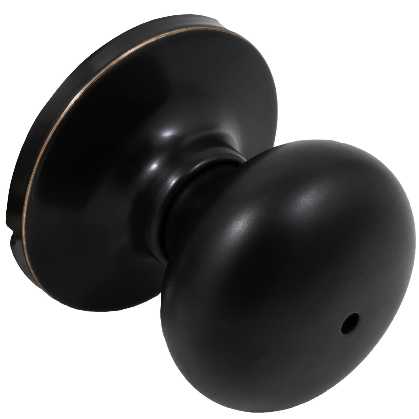 Stone Harbor Hardware Highland Door Knob, Privacy (Bed/Bath) Latch, Vintage Bronze