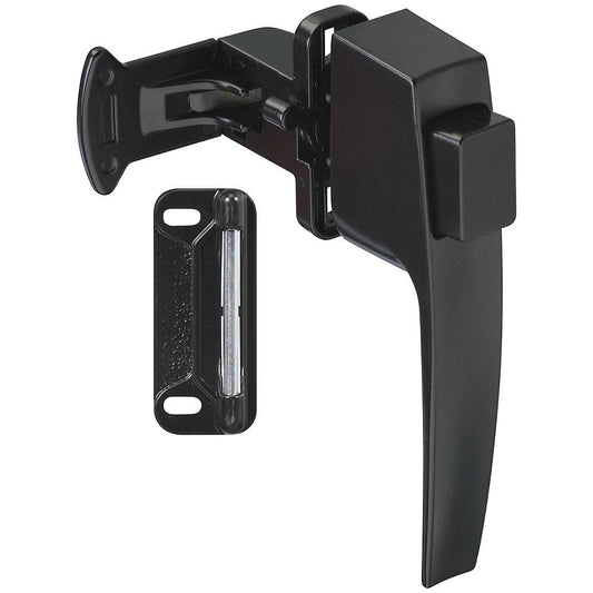 National Hardware - V1326 Pushbutton Latch without Key - Black