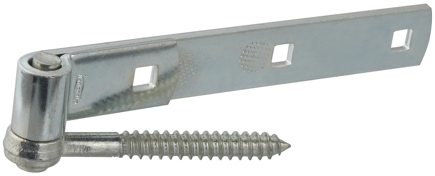 National Hardware - 290BC 8" Screw Hooks / Strap Hinge - Zinc Plated