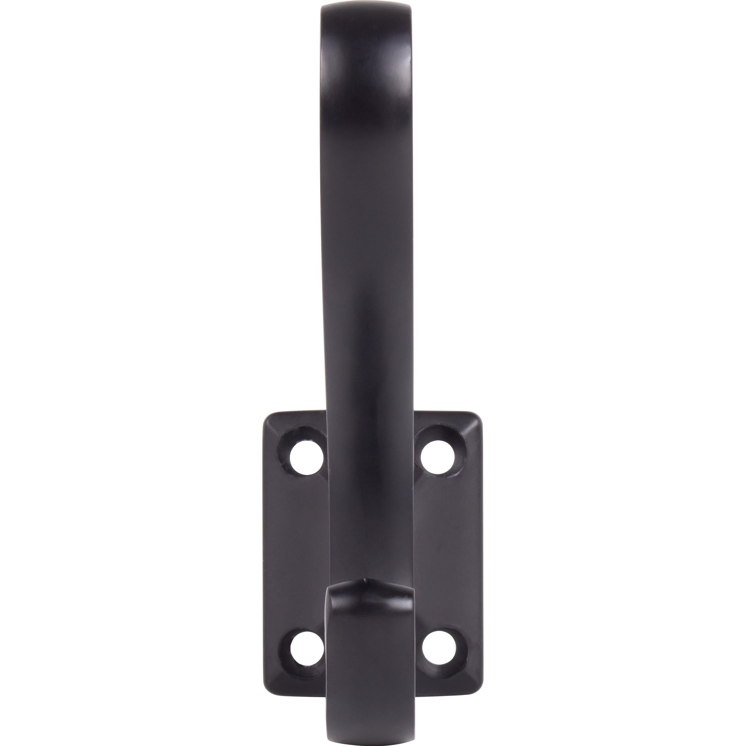 Stone Harbor Hardware Heavy-Duty Coat & Hat Hook, 3-7/16" High, 2-15/16" Projection, Oil-Rubbed Bronze
