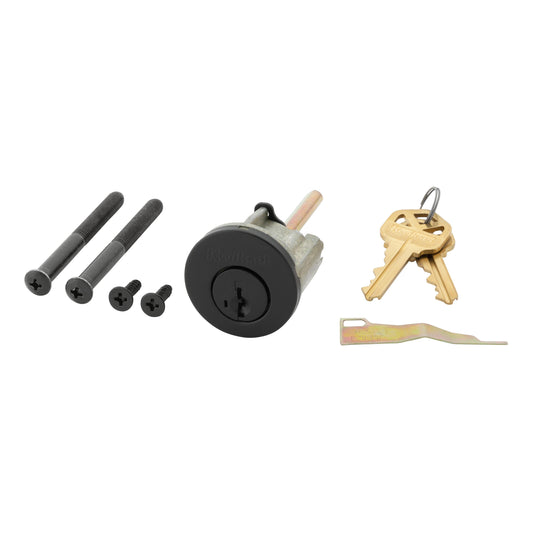 83326-012 SMT Cylinder with Housing for Handleset - Matte Black