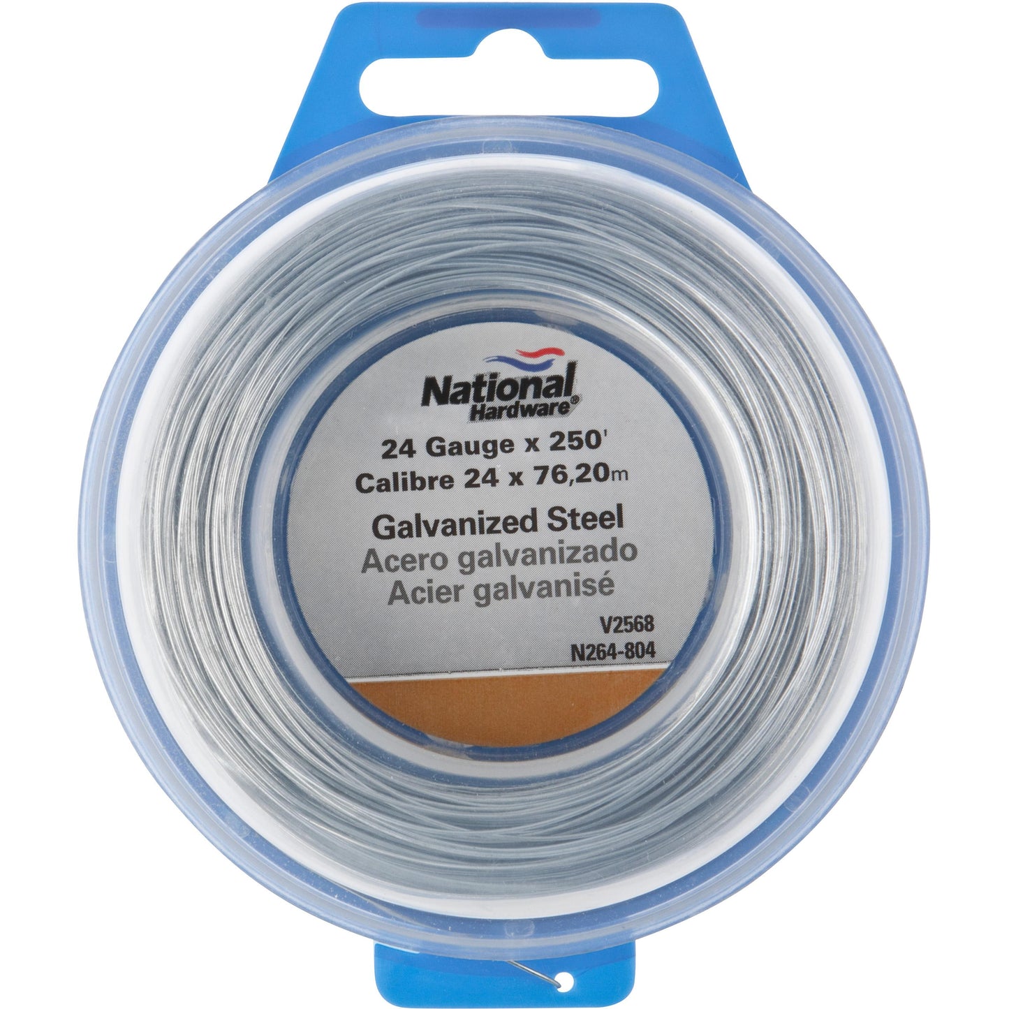V2568 24 Ga. x 250’ Wire - Galvanized