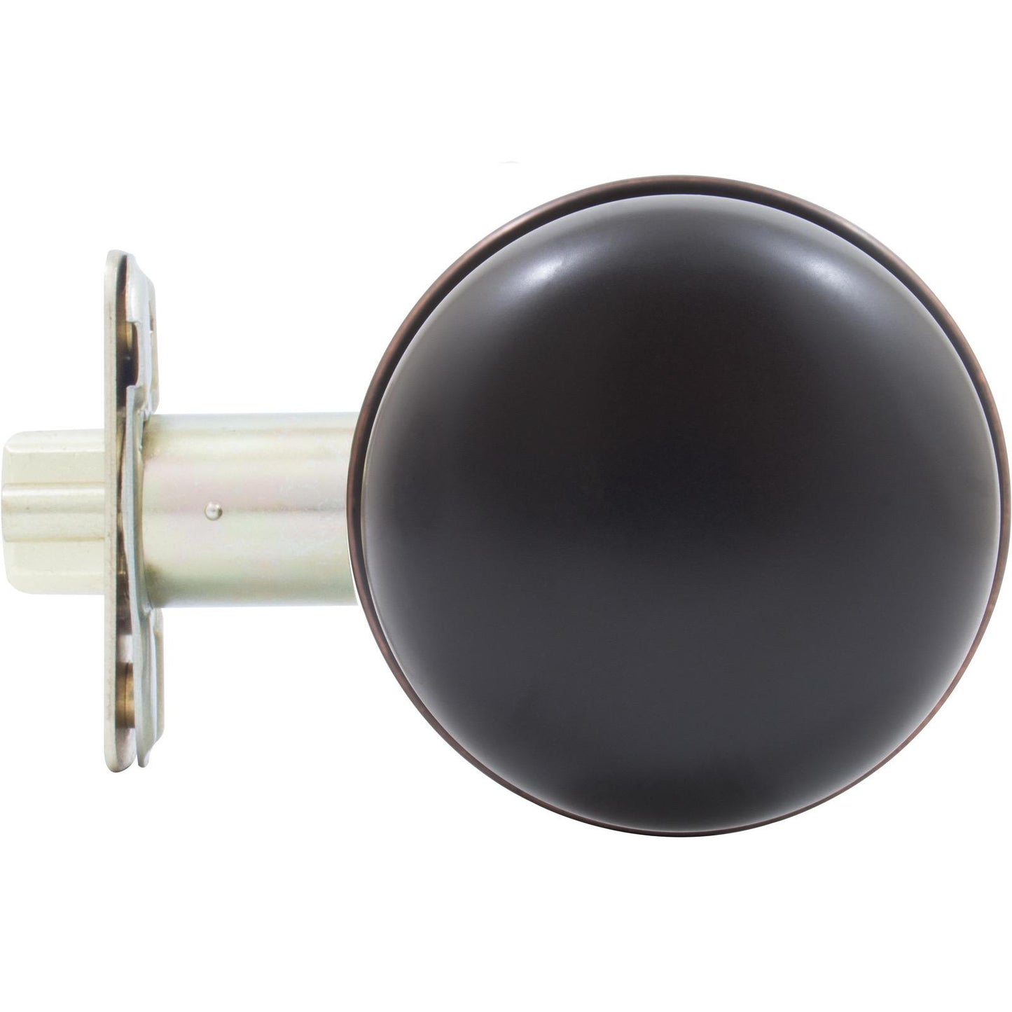 Stone Harbor Hardware Highland Door Knob, Passage (Hall/Closet) Latch, Vintage Bronze