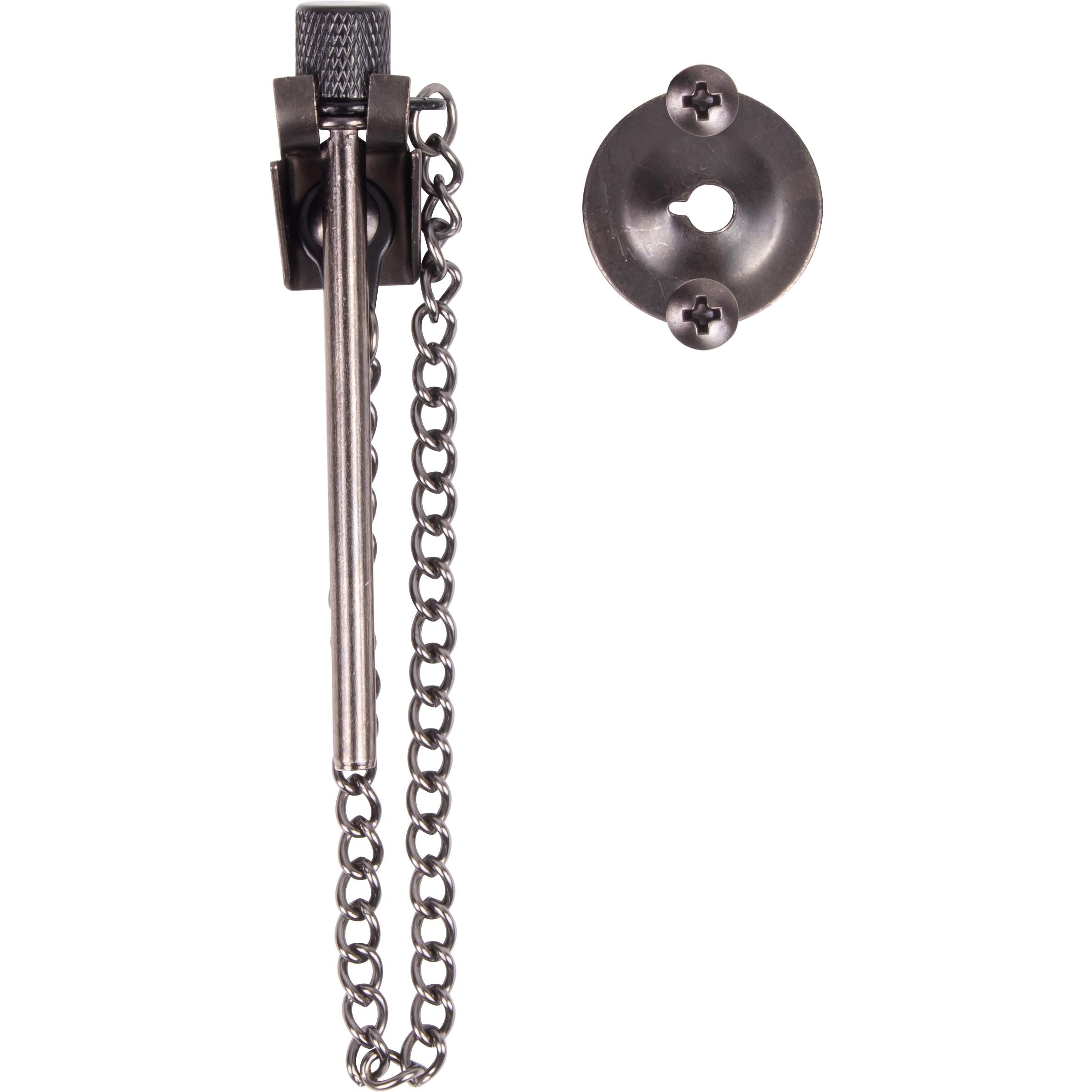 Stone Harbor Hardware Sliding Patio Door Security Pin, Matte Black