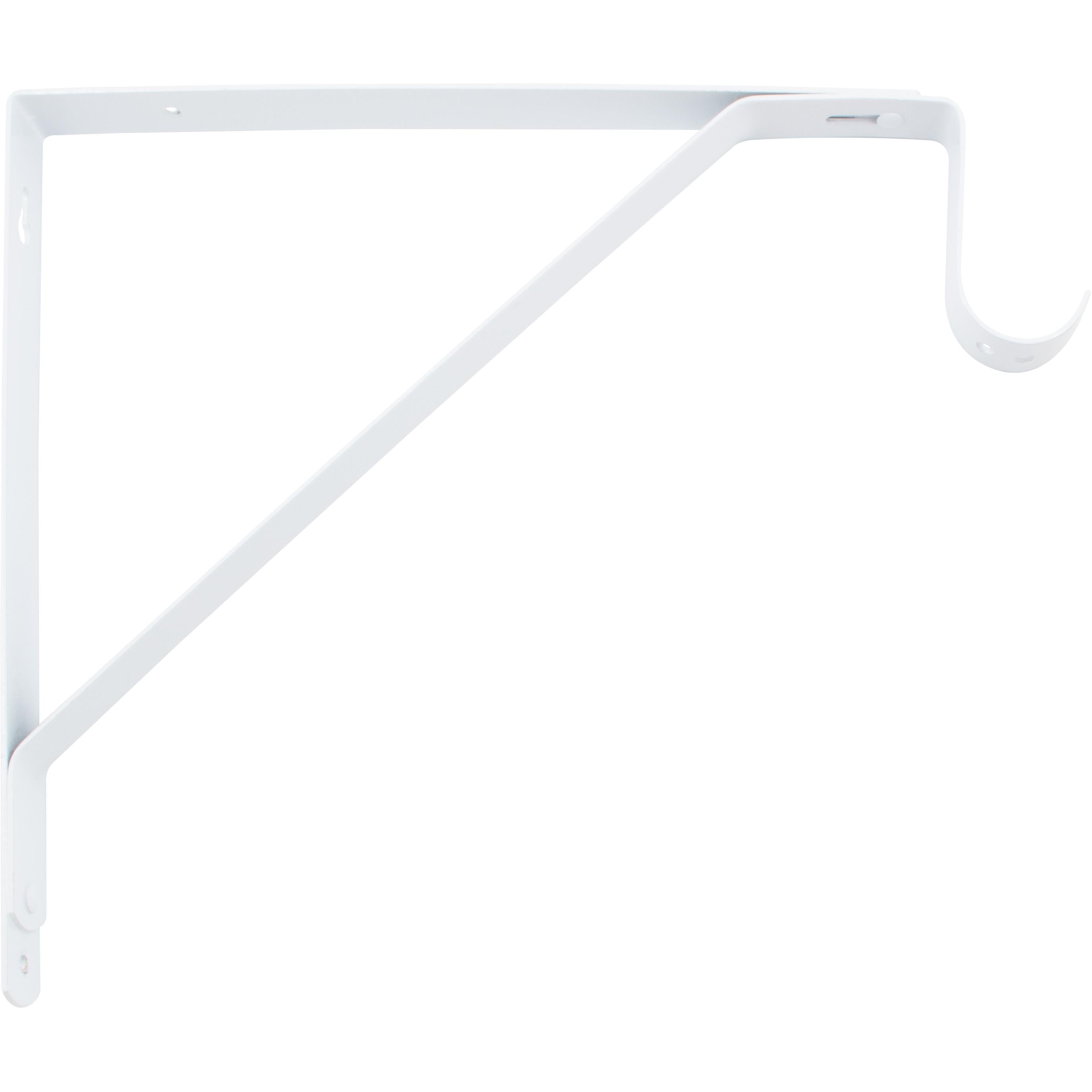 Shelf Bracket, Powder Coated