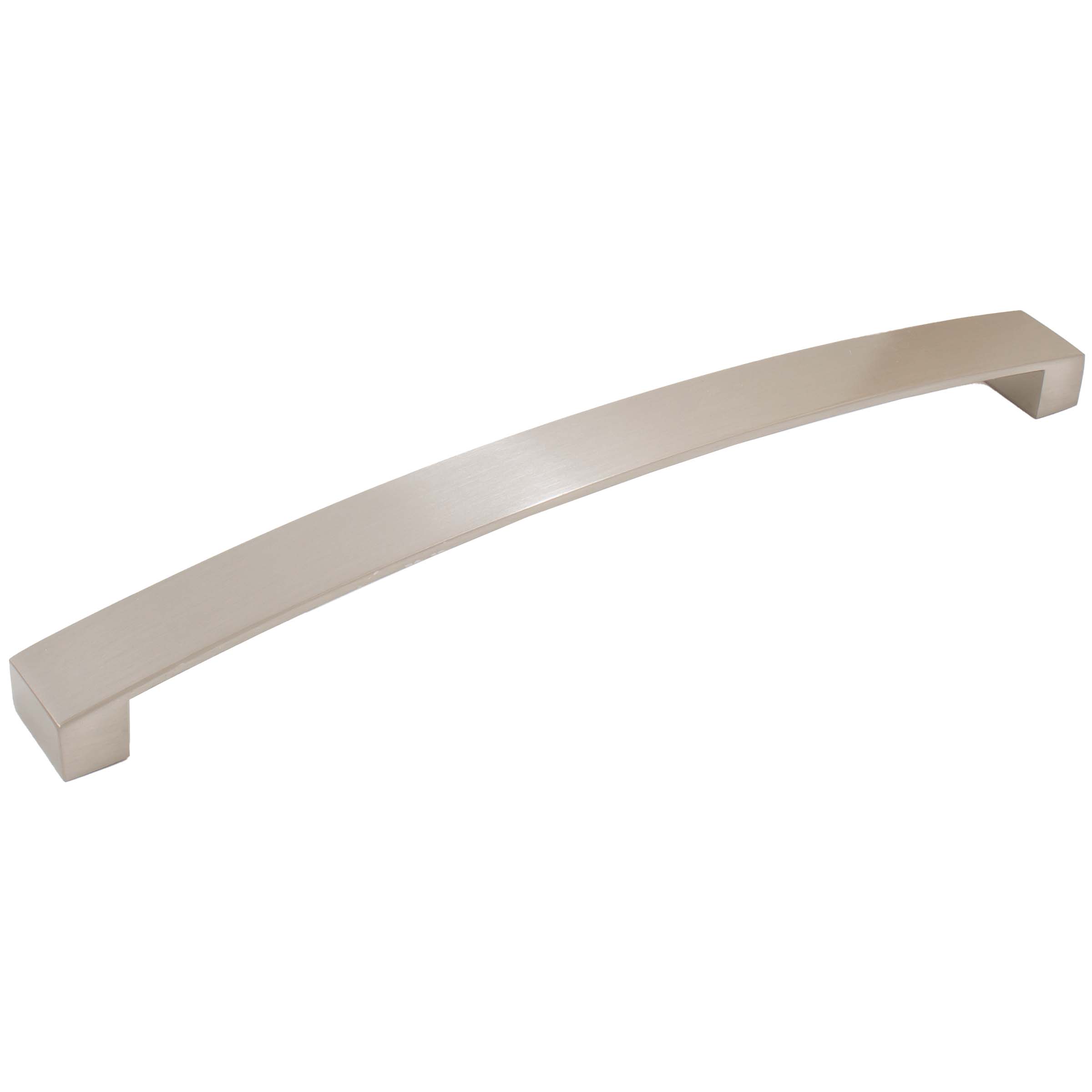 Stone Harbor Hardware Zephyr Cabinet Pull, 224 Millimeters, Satin Nickel