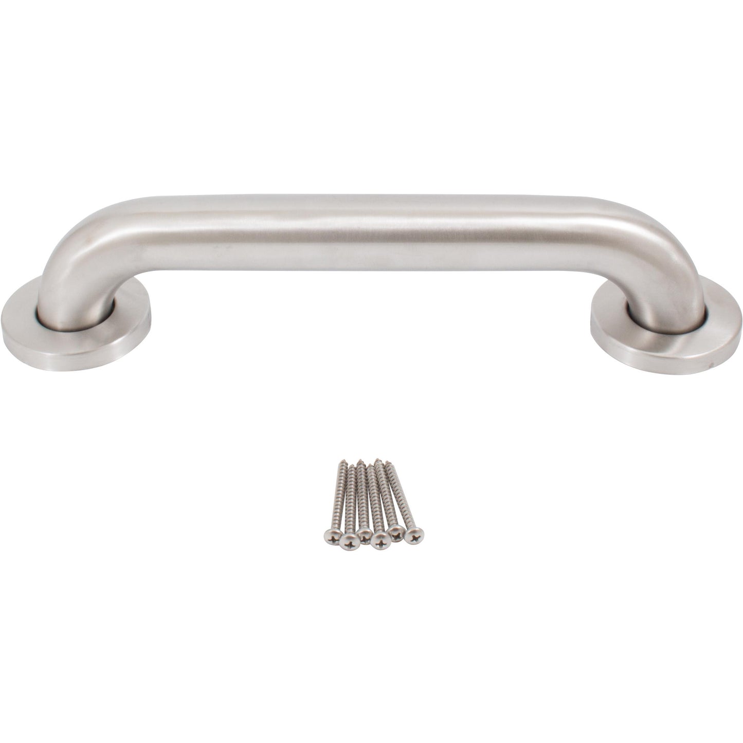 Stone Harbor Hardware Grab Bar, 12 Inches, 1-1/2" Diameter, 1-1/2" Wall Clearance, Concealed Screws, Satin Stainless Steel