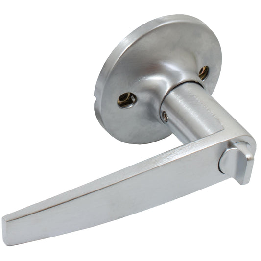 Stone Harbor Hardware Tucson Door Lever, Entry Latch, KW Keyway, Satin Chrome