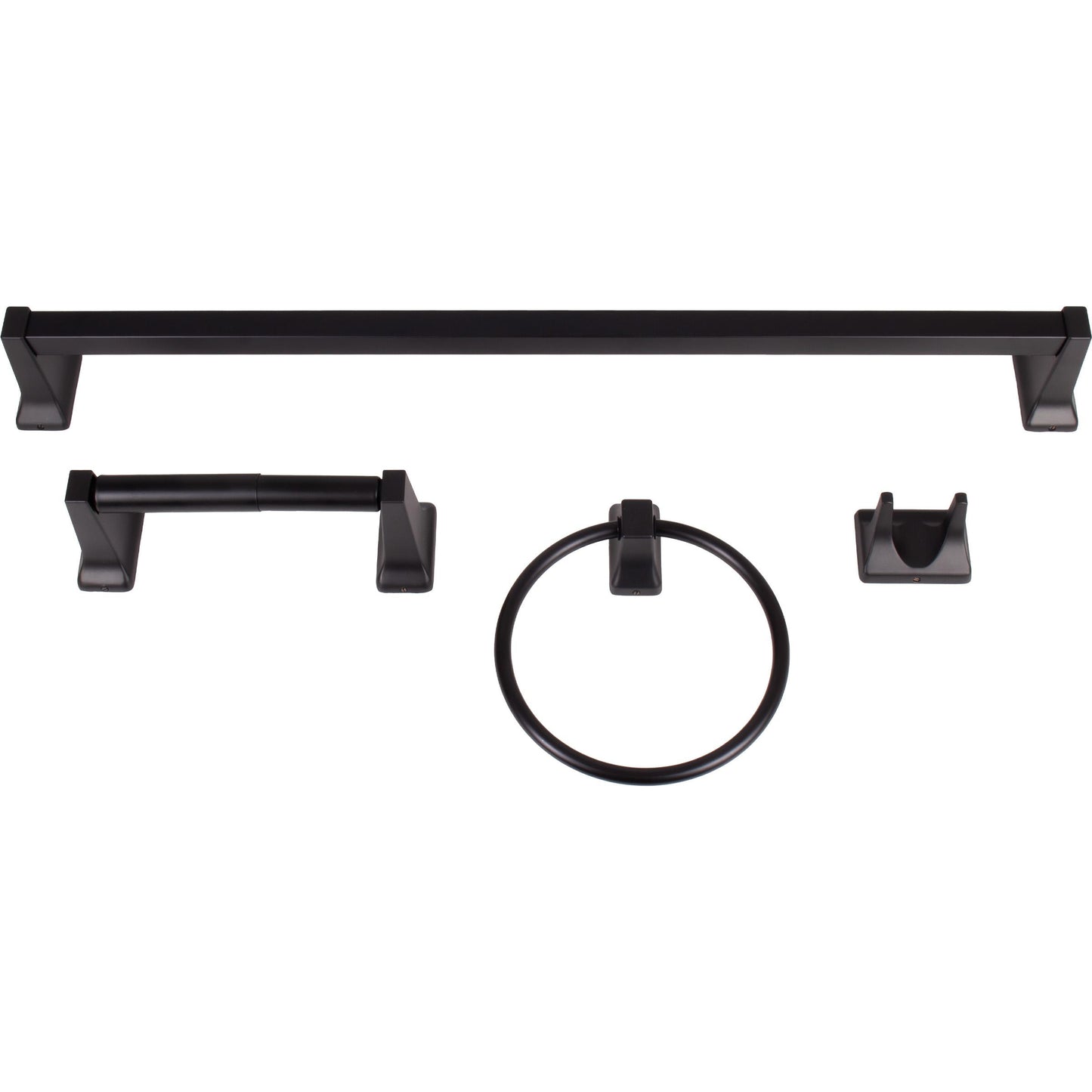 Lakewood 4-Piece Set - Matte Black