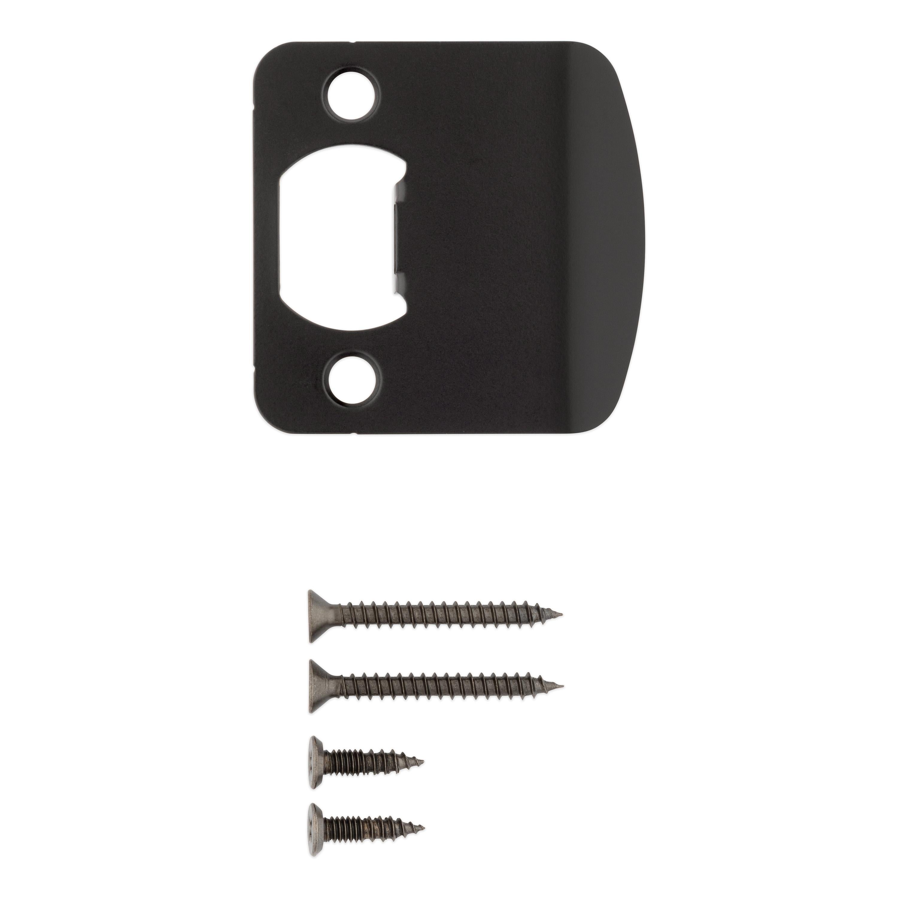 83536-005 2-1/4" x 1-3/4" (2-1/4" OAL) RC Extended Lip Strike - Matte Black