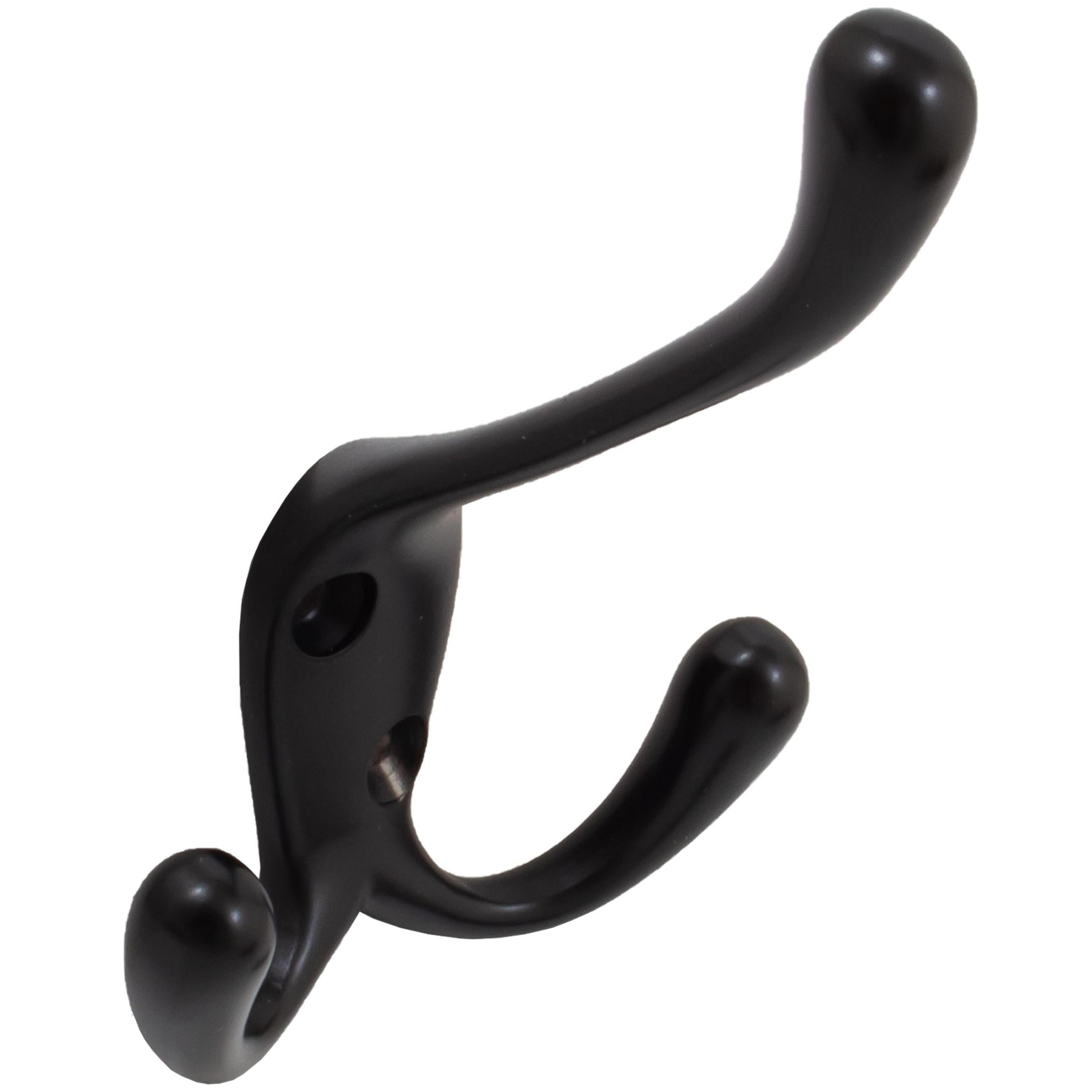 Triple Robe Hook, 3-15/16" High, Multiple Projections
