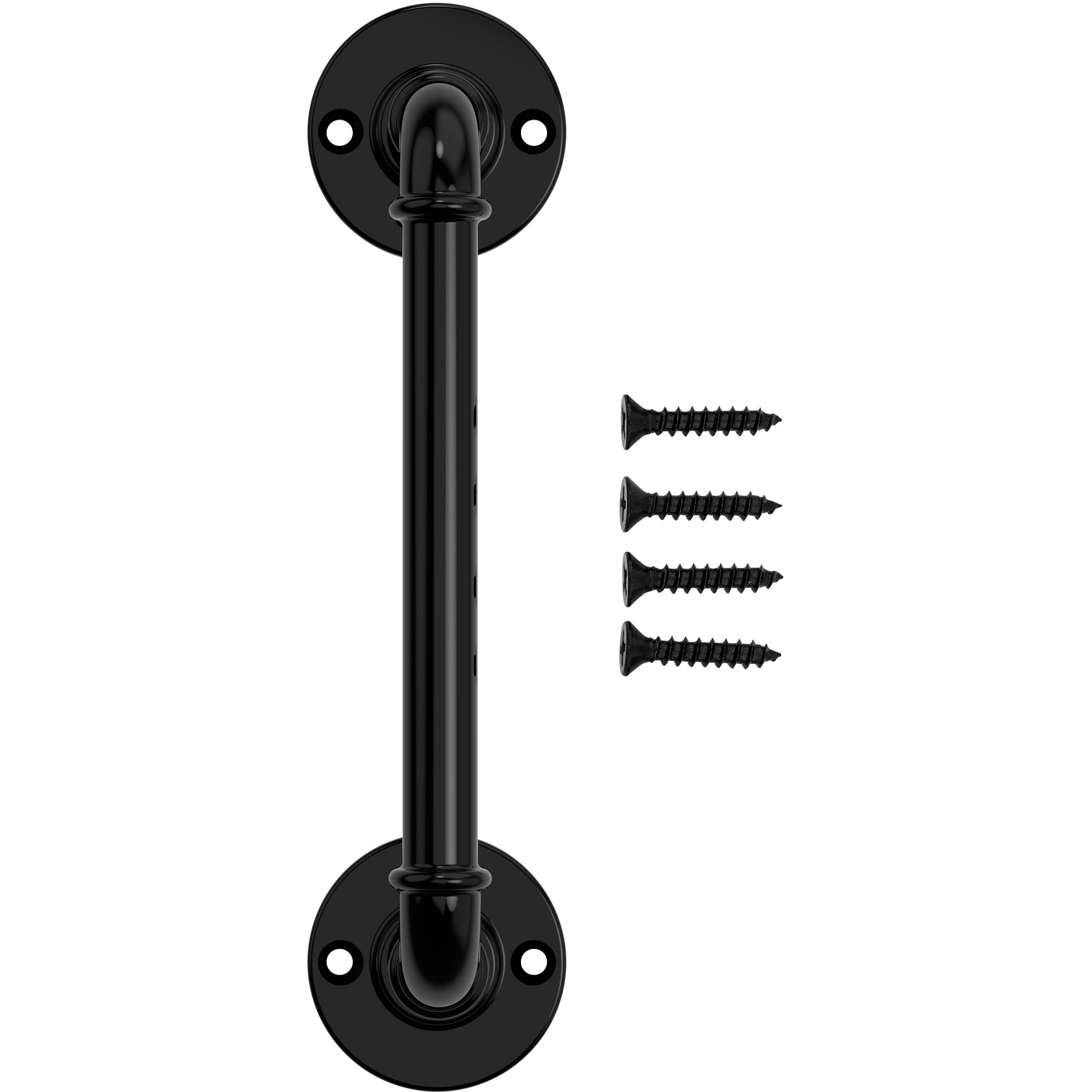 National Hardware - V1119 Industrial Pipe Handle - Black