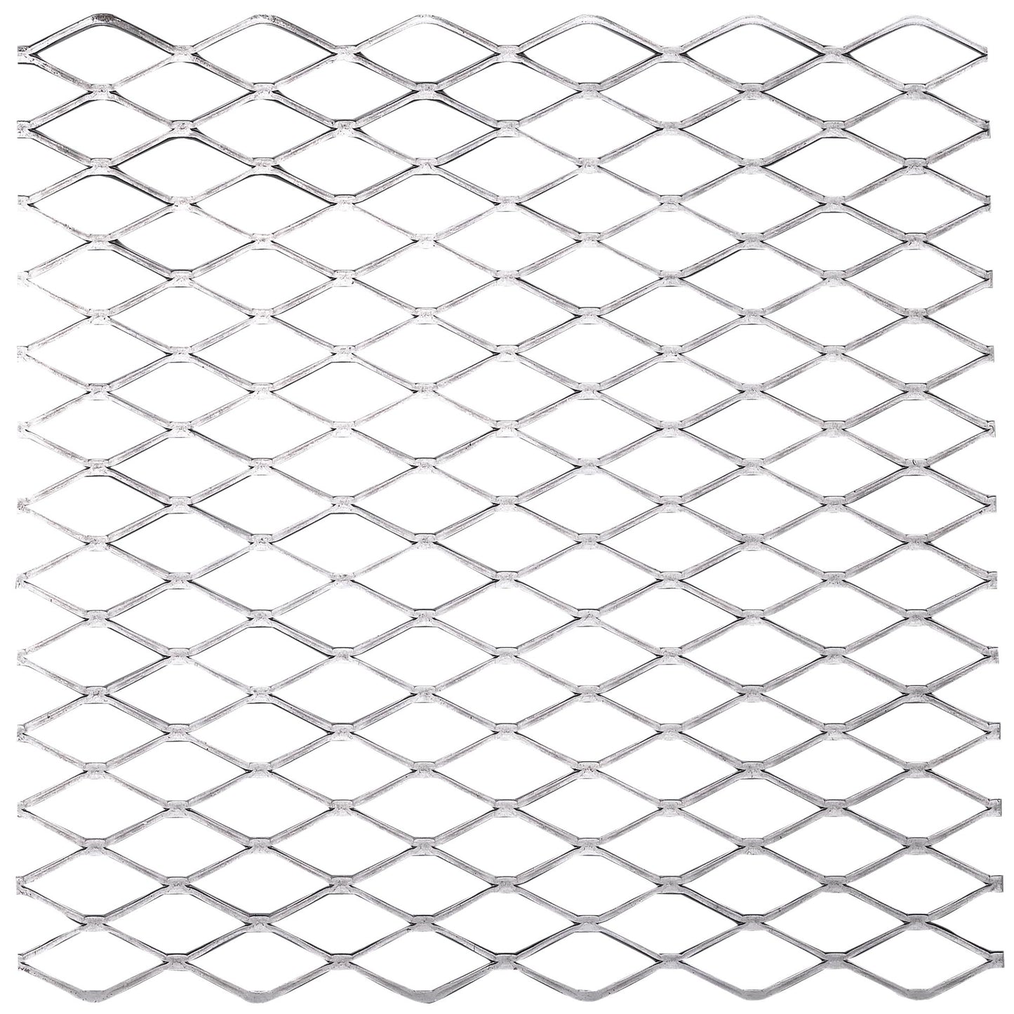 4075BC 12" x 12" Expanded Steel 3/4" Grid - Plain Steel