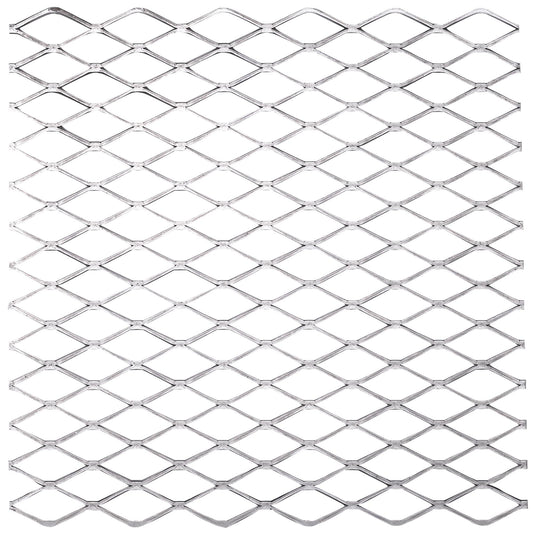 4075BC 12" x 12" Expanded Steel 3/4" Grid - Plain Steel